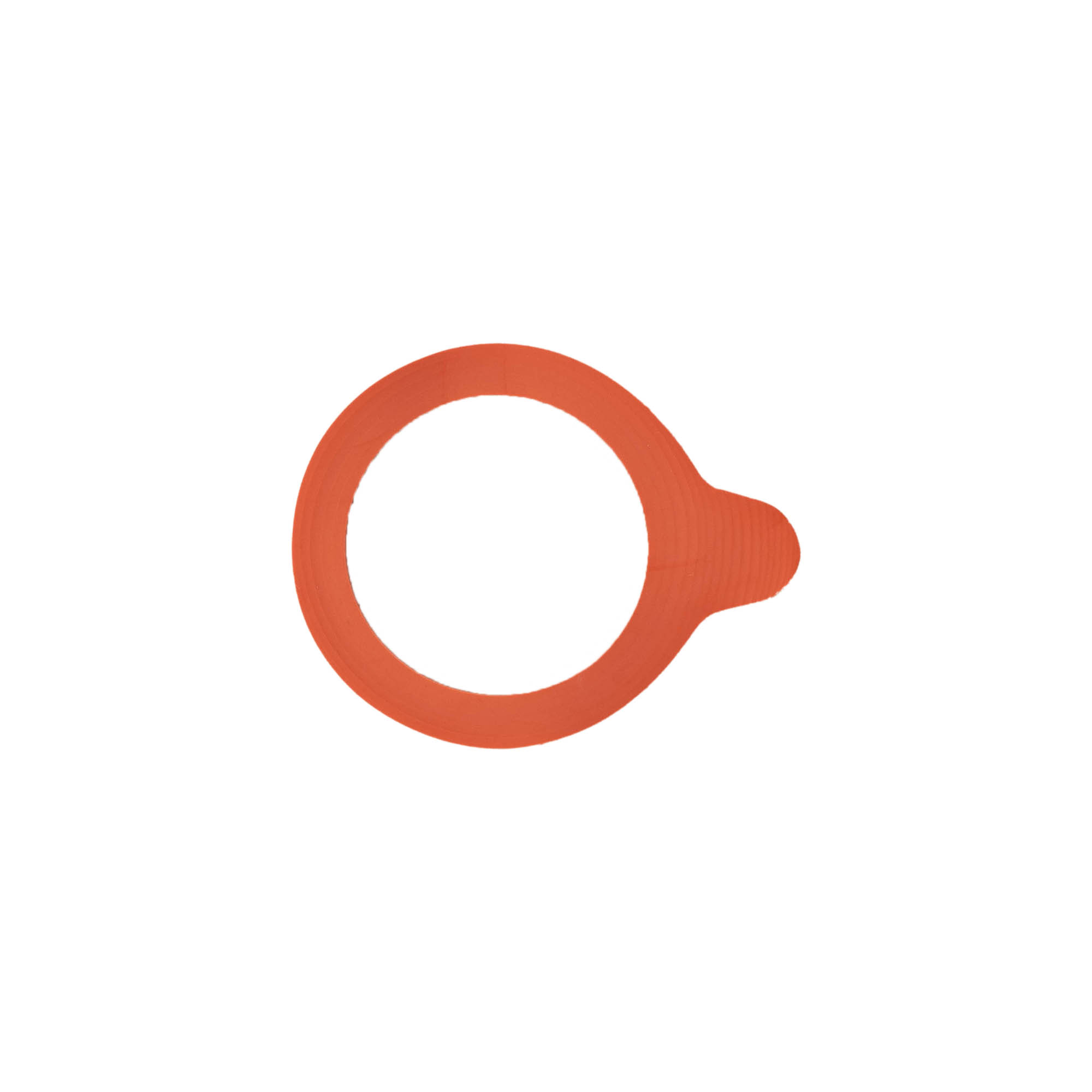 WECK-kokering RR40, rød, åpning: Rundkant