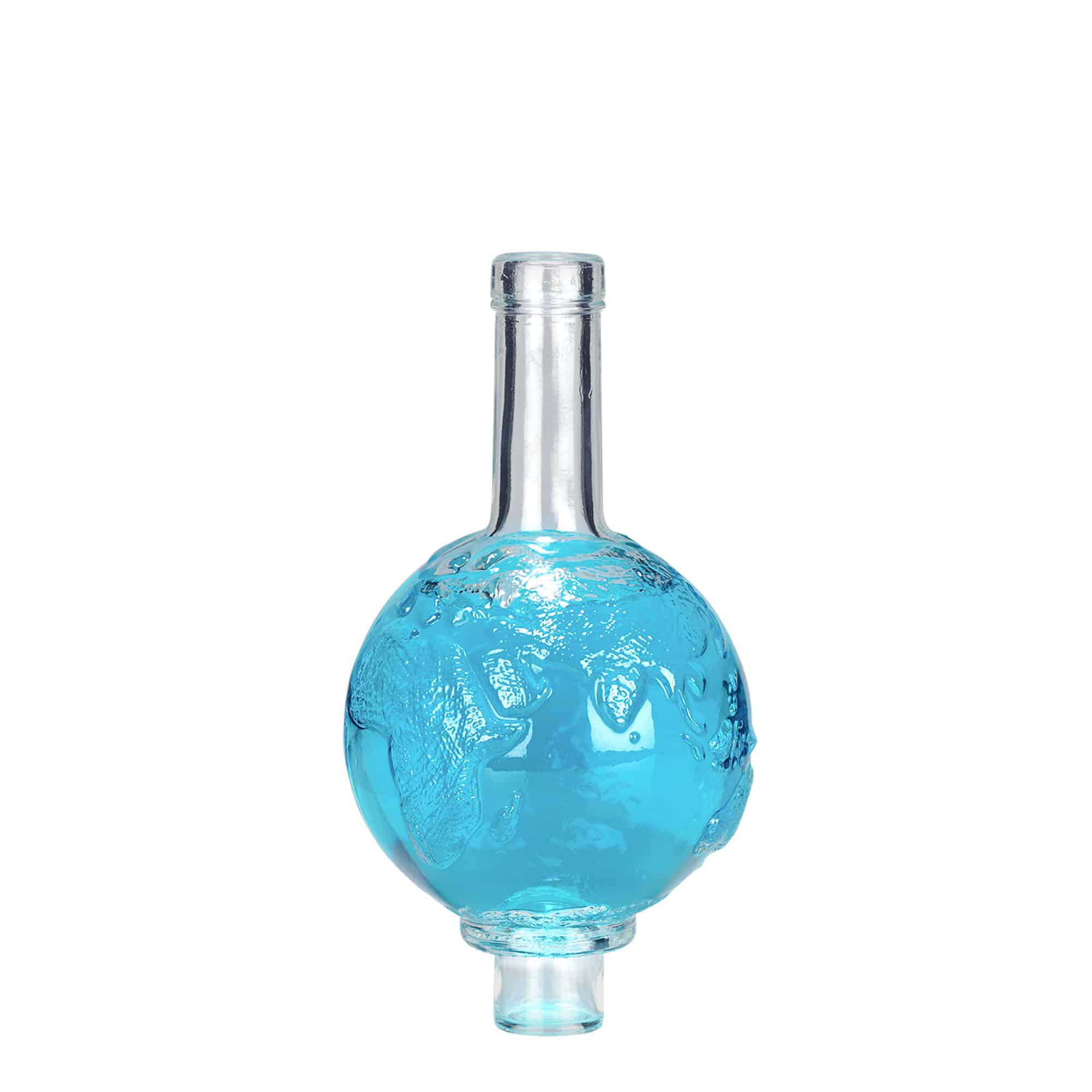 500 ml glassflaske "Globus', åpning: Kork