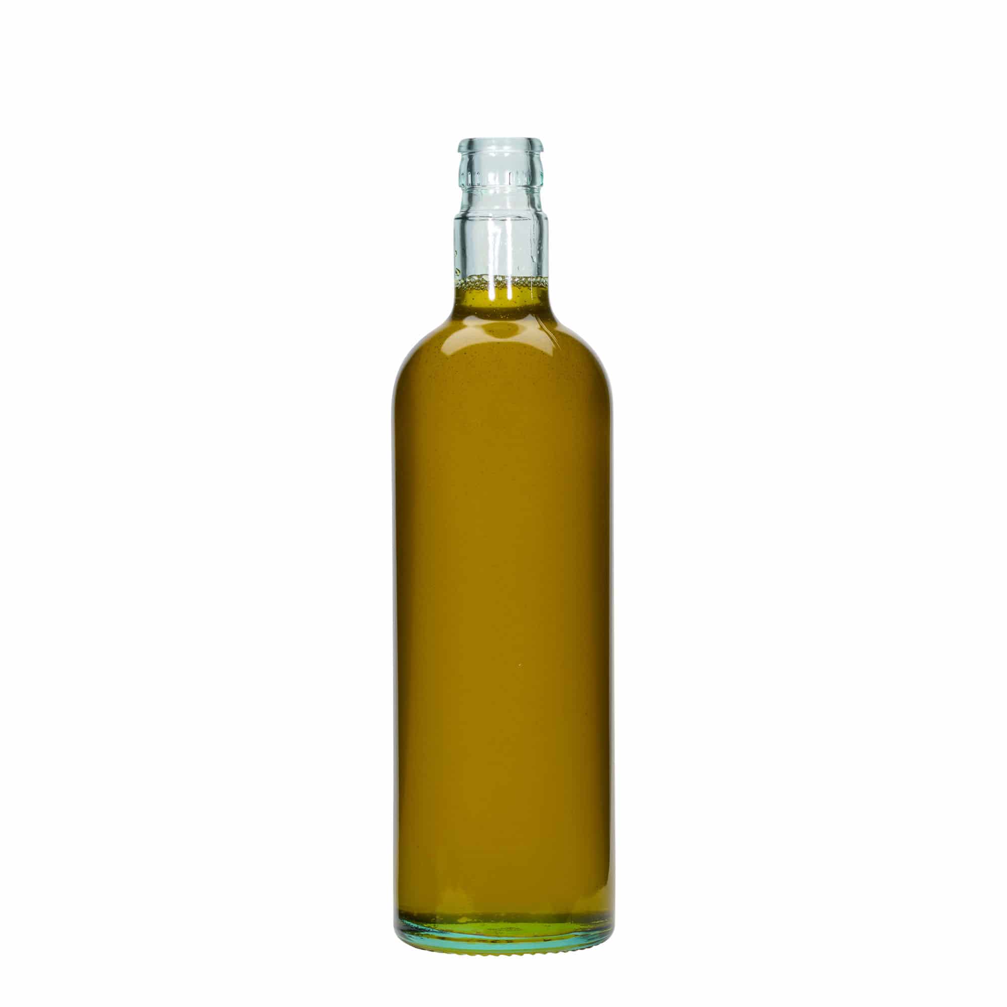 750 ml eddik-/oljeflaske "Willy New", glass, lysegrønn, åpning: DOP