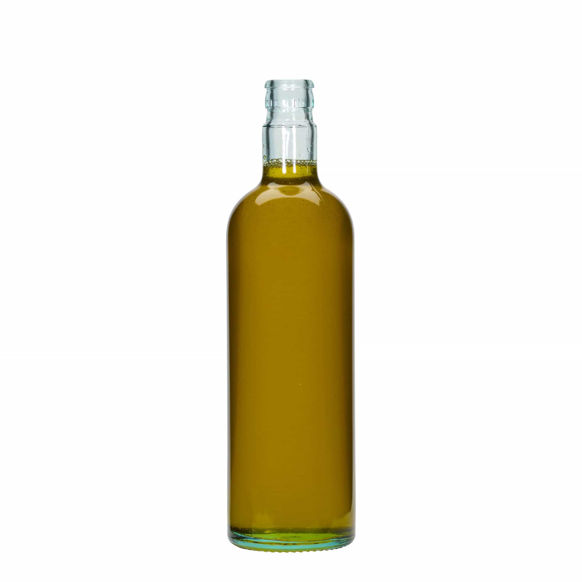 750 ml eddik-/oljeflaske 'Willy New', glass, lysegrønn, åpning: DOP