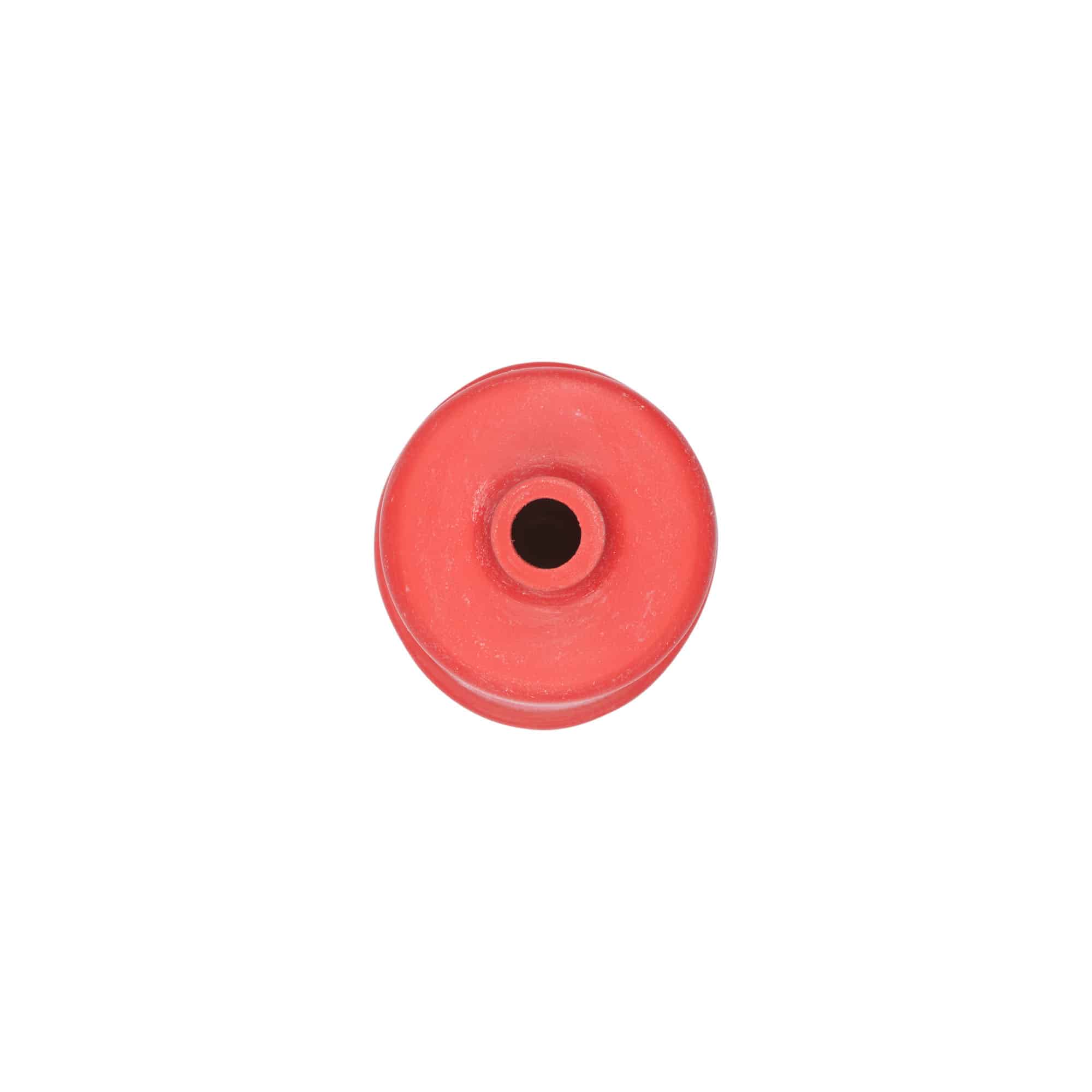 Gjærhette type 3, gummi, rød
