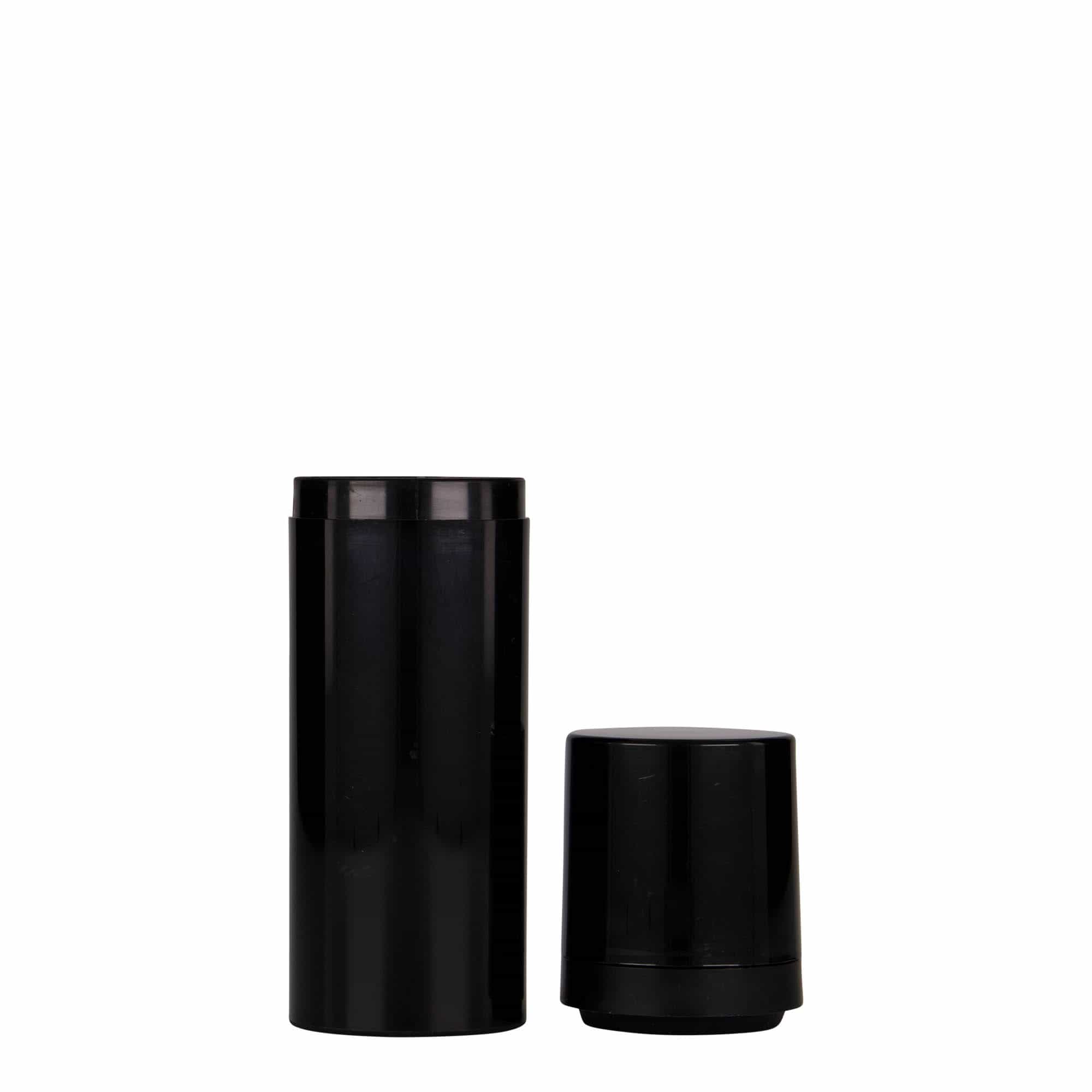 50 ml Airless Dispenser "Mezzo", PP-plast, svart