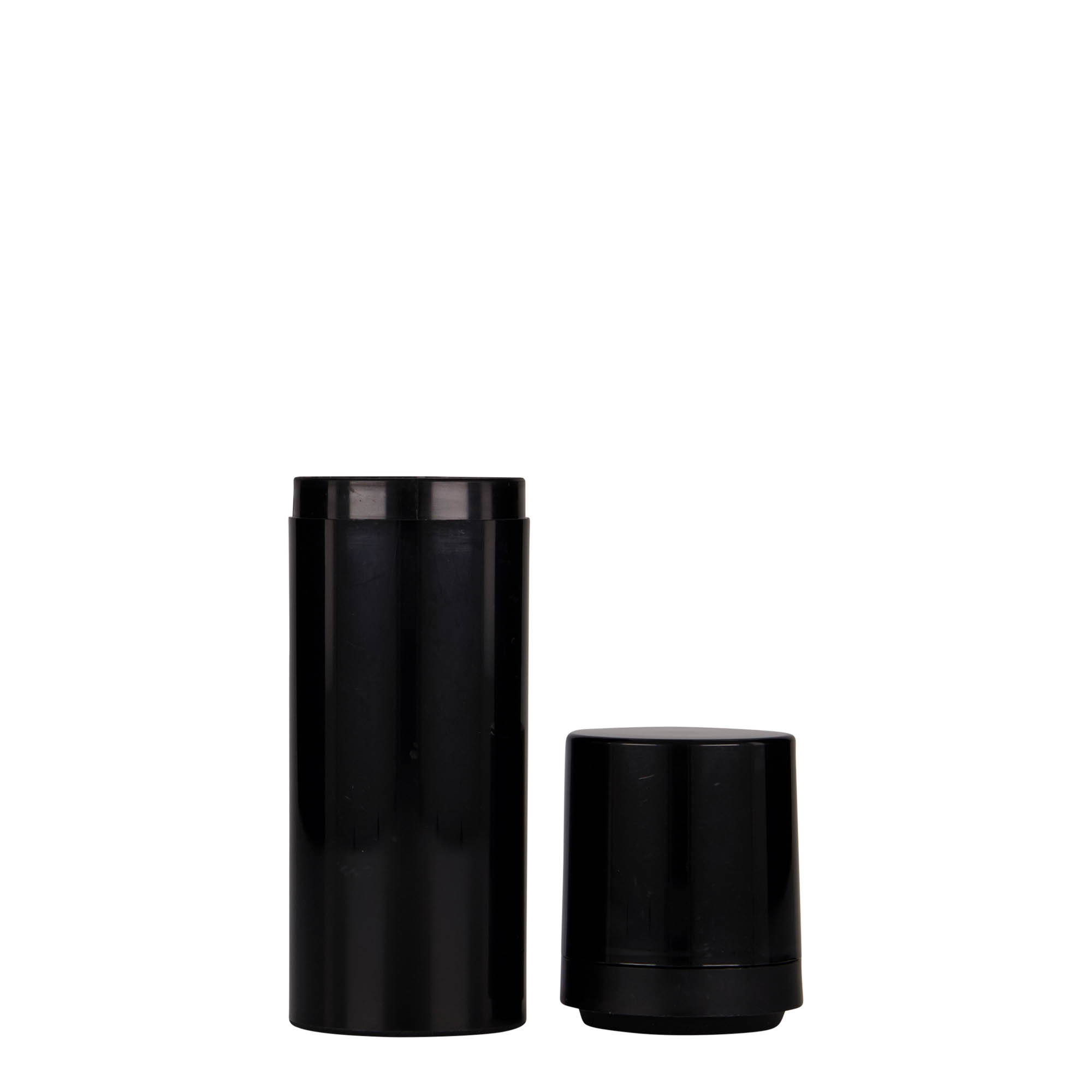 50 ml luftfri dispenser 'Mezzo', PP-plast, svart