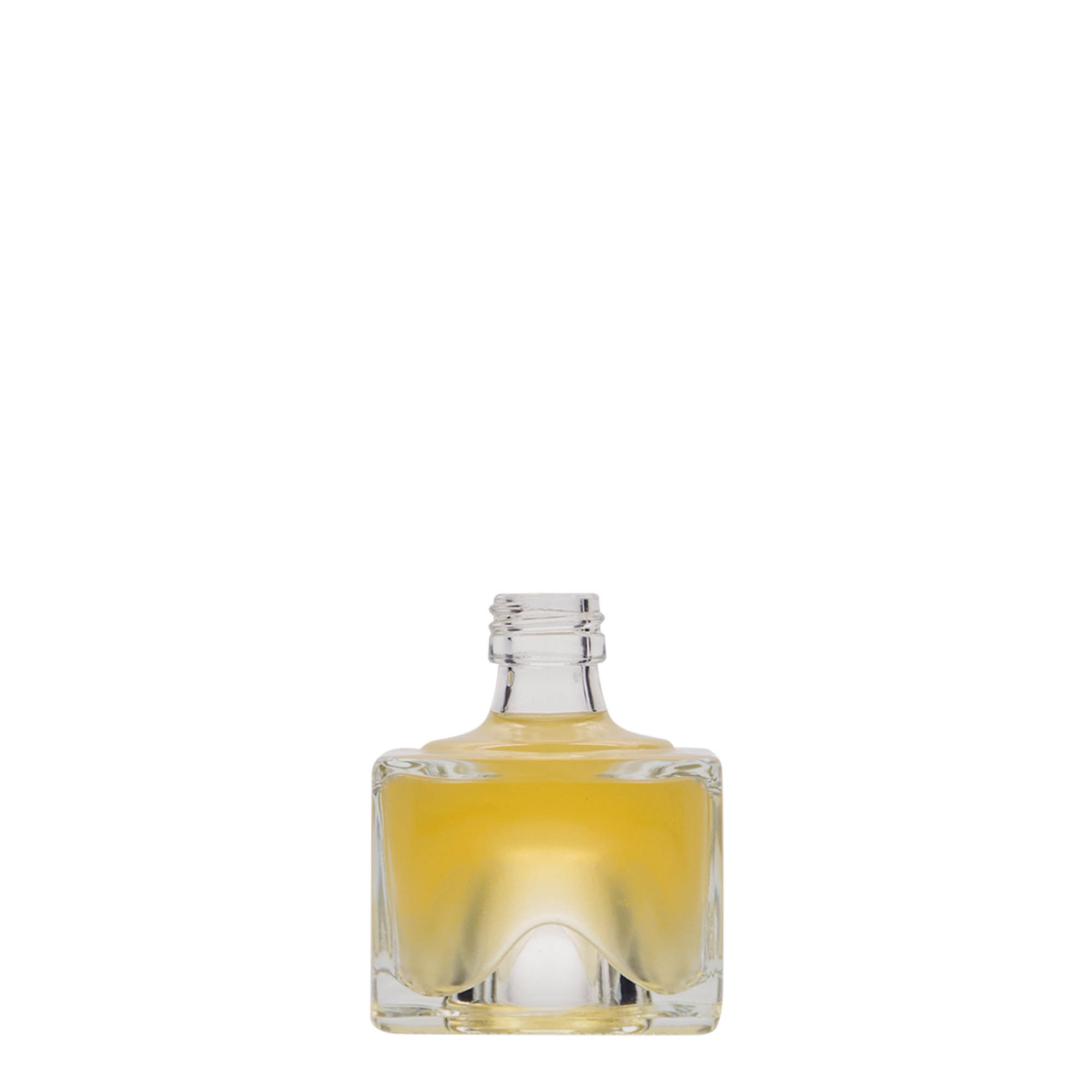 40 ml glassflaske 'Cocolores', firkantet, åpning: PP 18