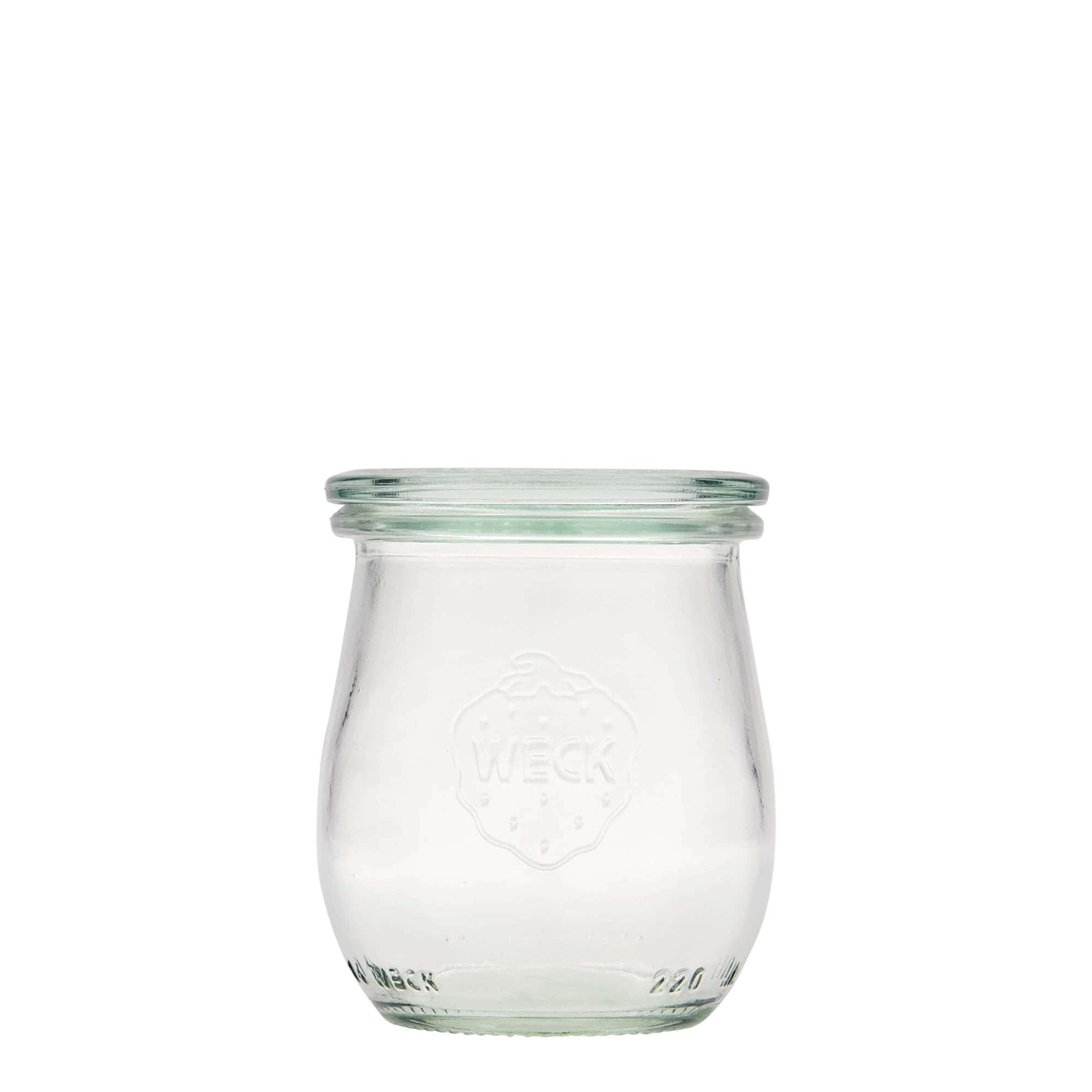 220 ml WECK-tulipanglass, åpning: rundkant