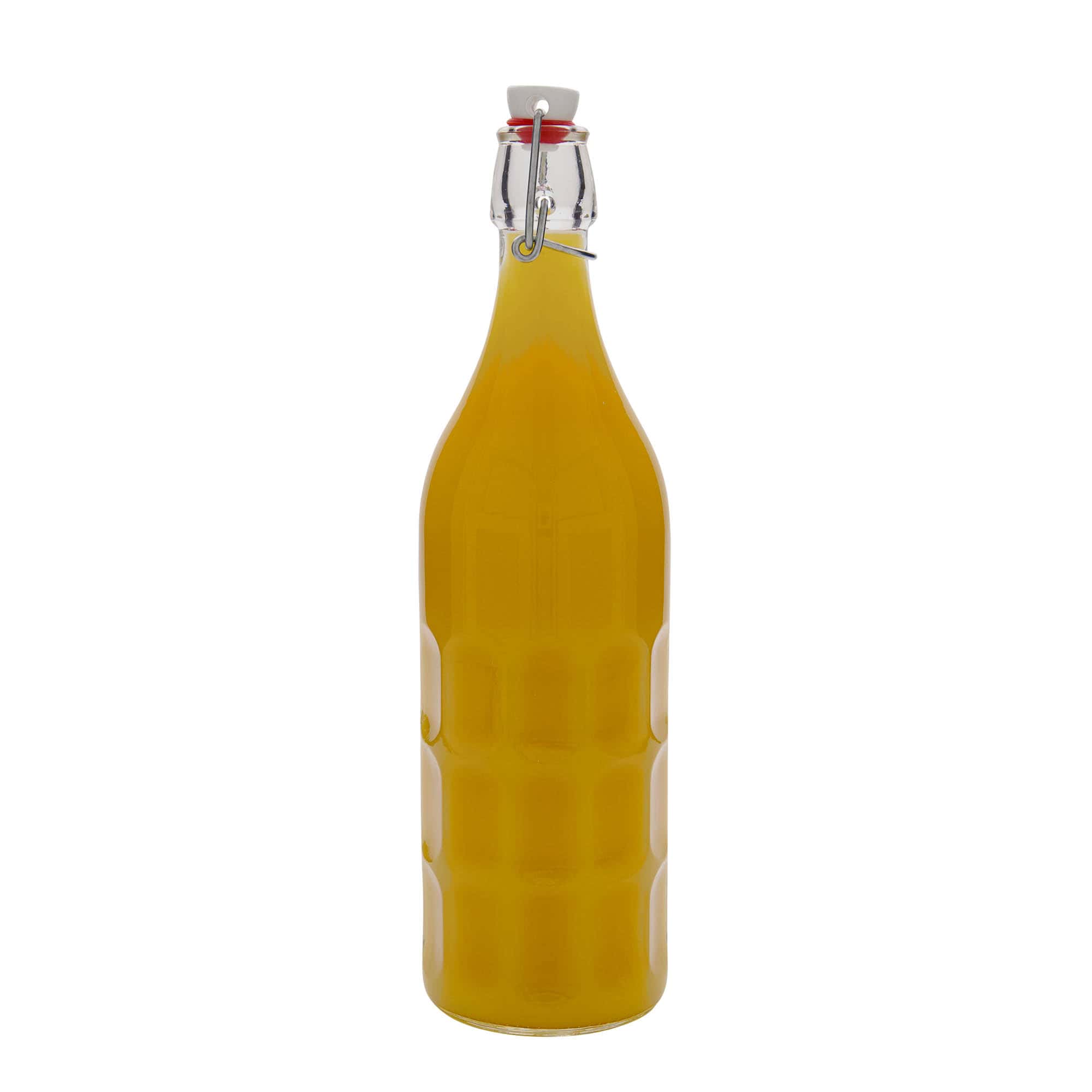 1.000 ml glassflaske Moresca, åpning: patentlokk