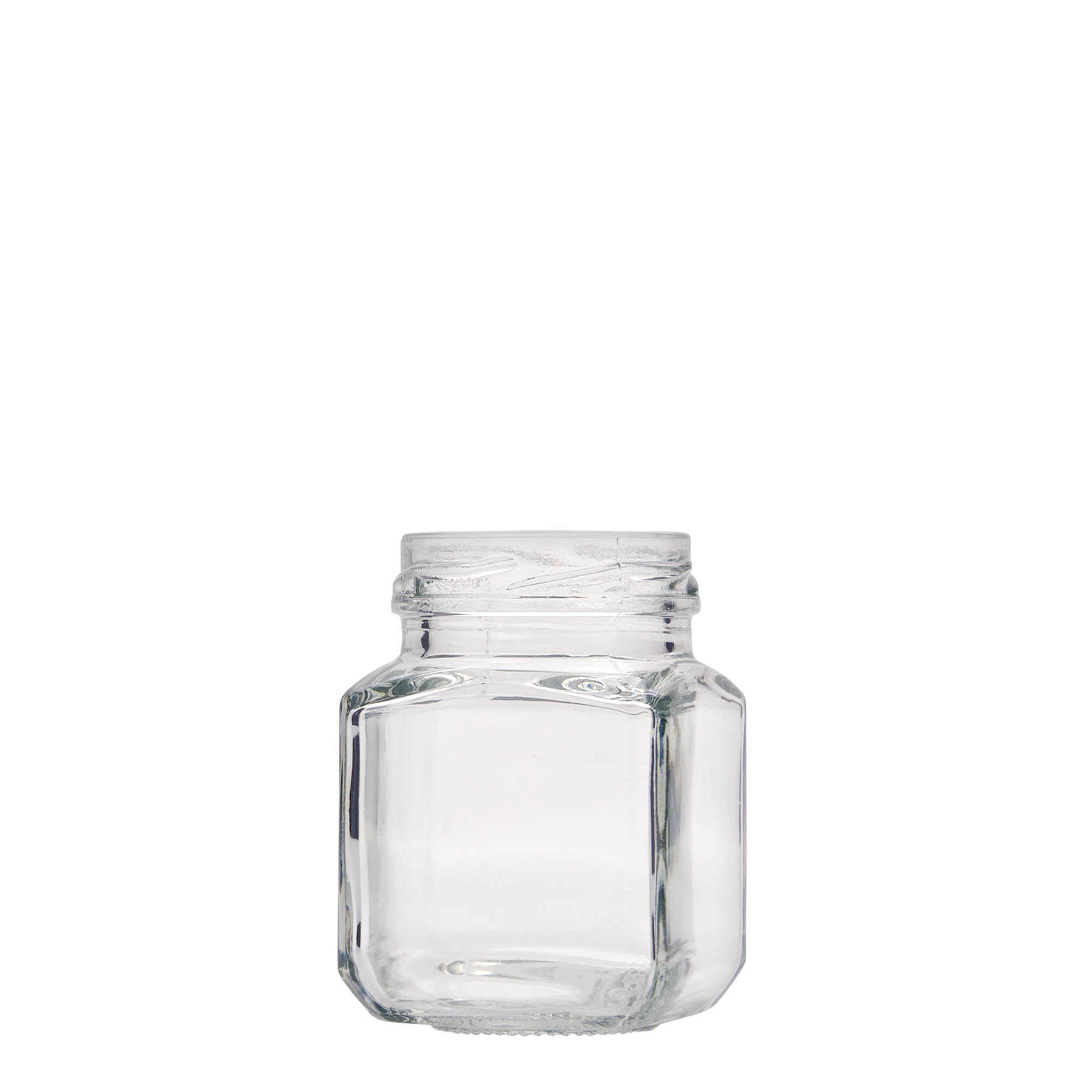 106 ml firkantet glass, åpning: Twist-Off (TO 48) 106 ml firkantet glass, åpning: Twist-Off (TO 48)