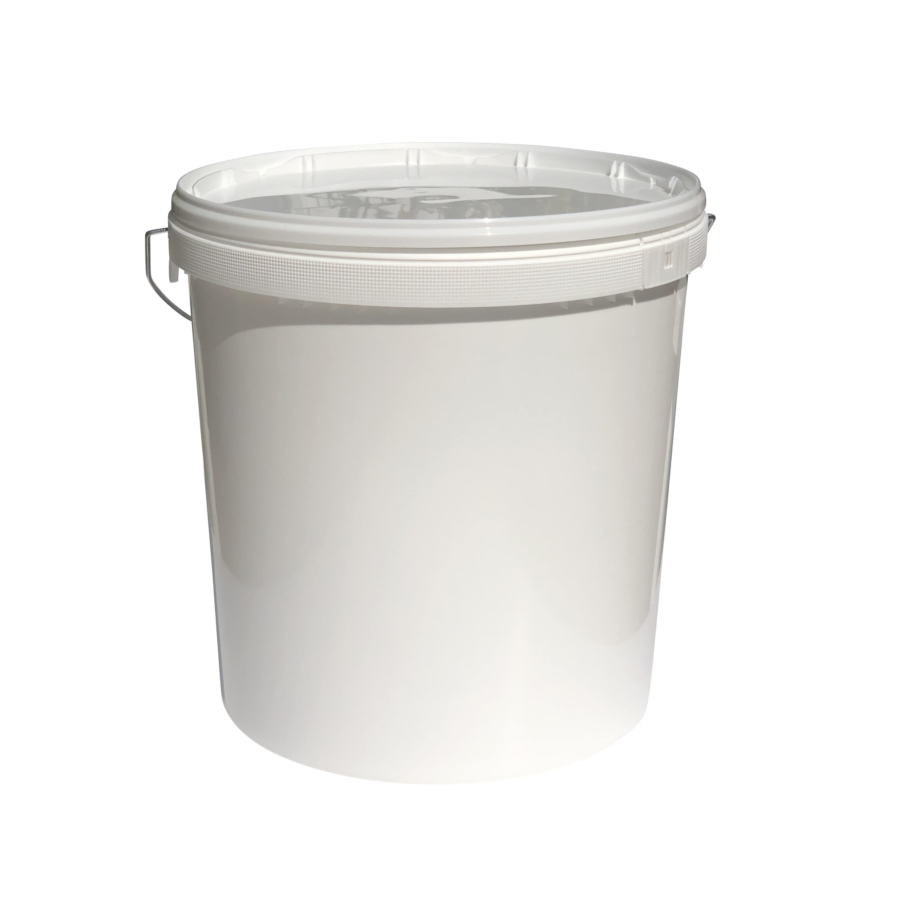 Lokk for 5-6 l bøtte, PP-plast, hvit
