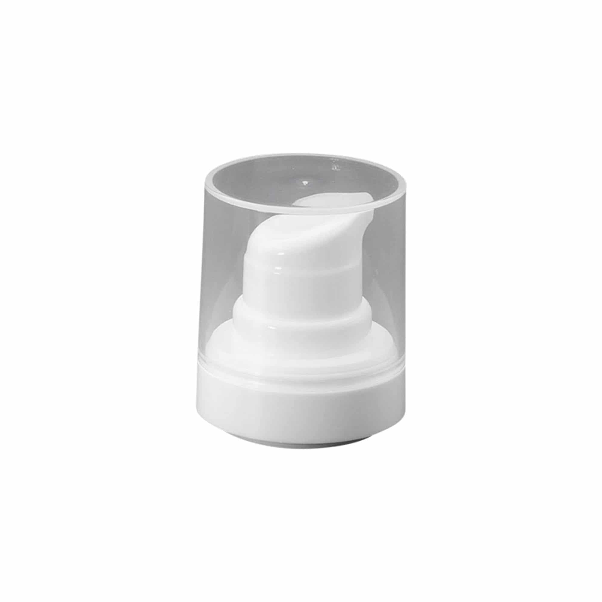 Airless Dispenser pumpehode "Micro", PP-plast, hvit Airless Dispenser pumpehode "Micro", PP-plast, hvit