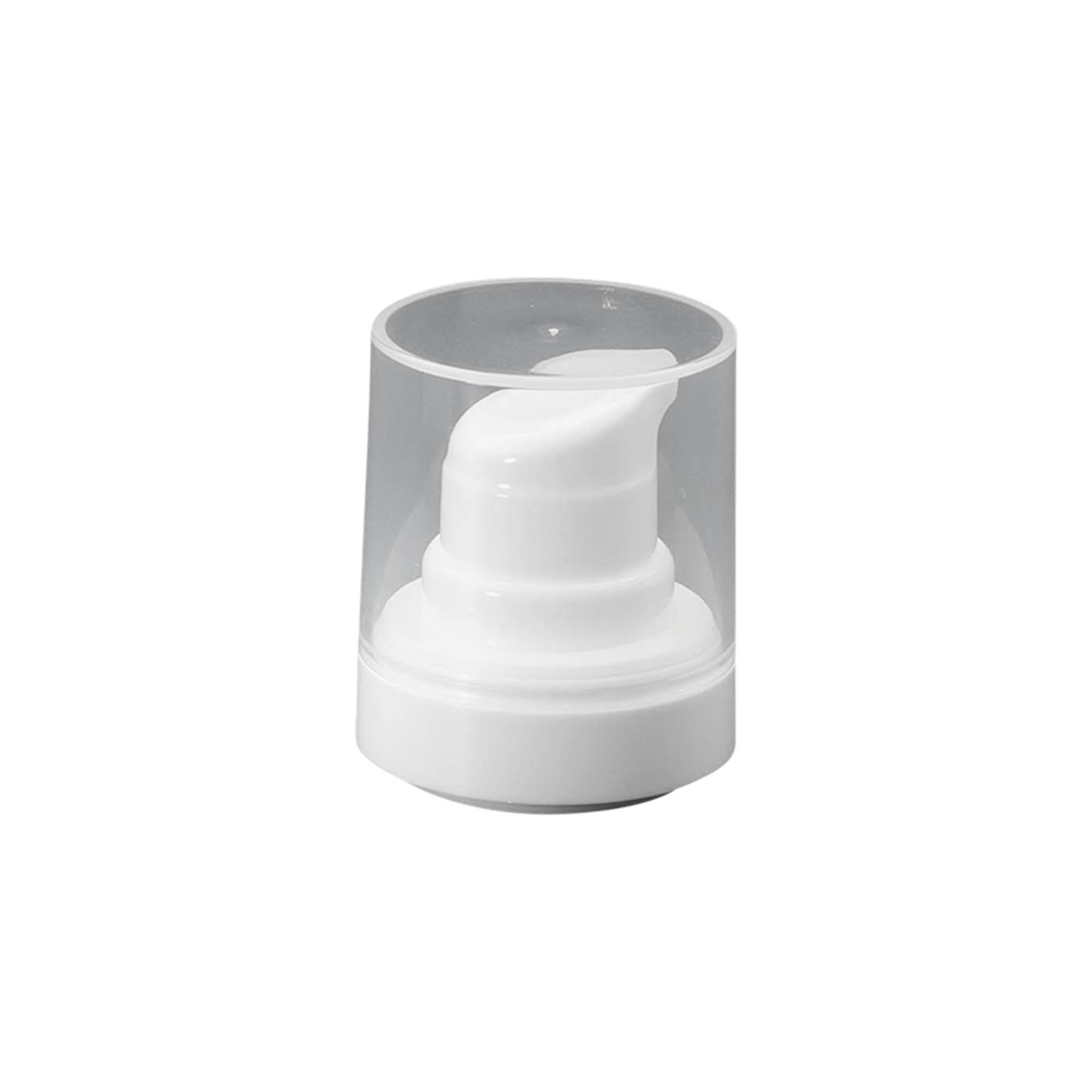 Airless dispenser pumpehode 'Micro', PP-plast, hvit Airless dispenser pumpehode 'Micro', PP-plast, hvit