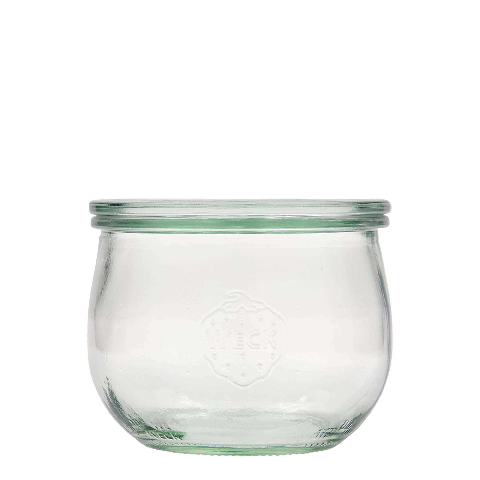 580 ml WECK-tulipanglass #, åpning: rund kant