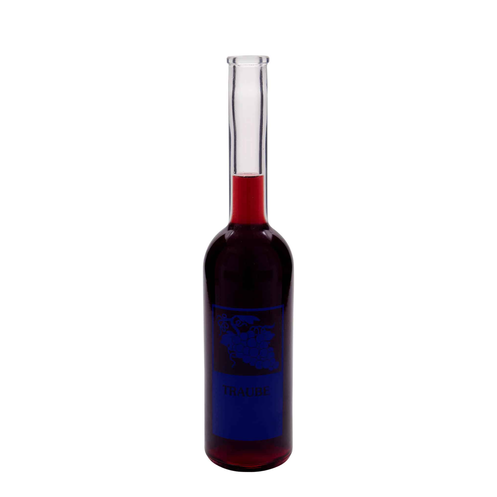 500 ml glassflaske "Opera", motiv: Drue, åpning: Kork