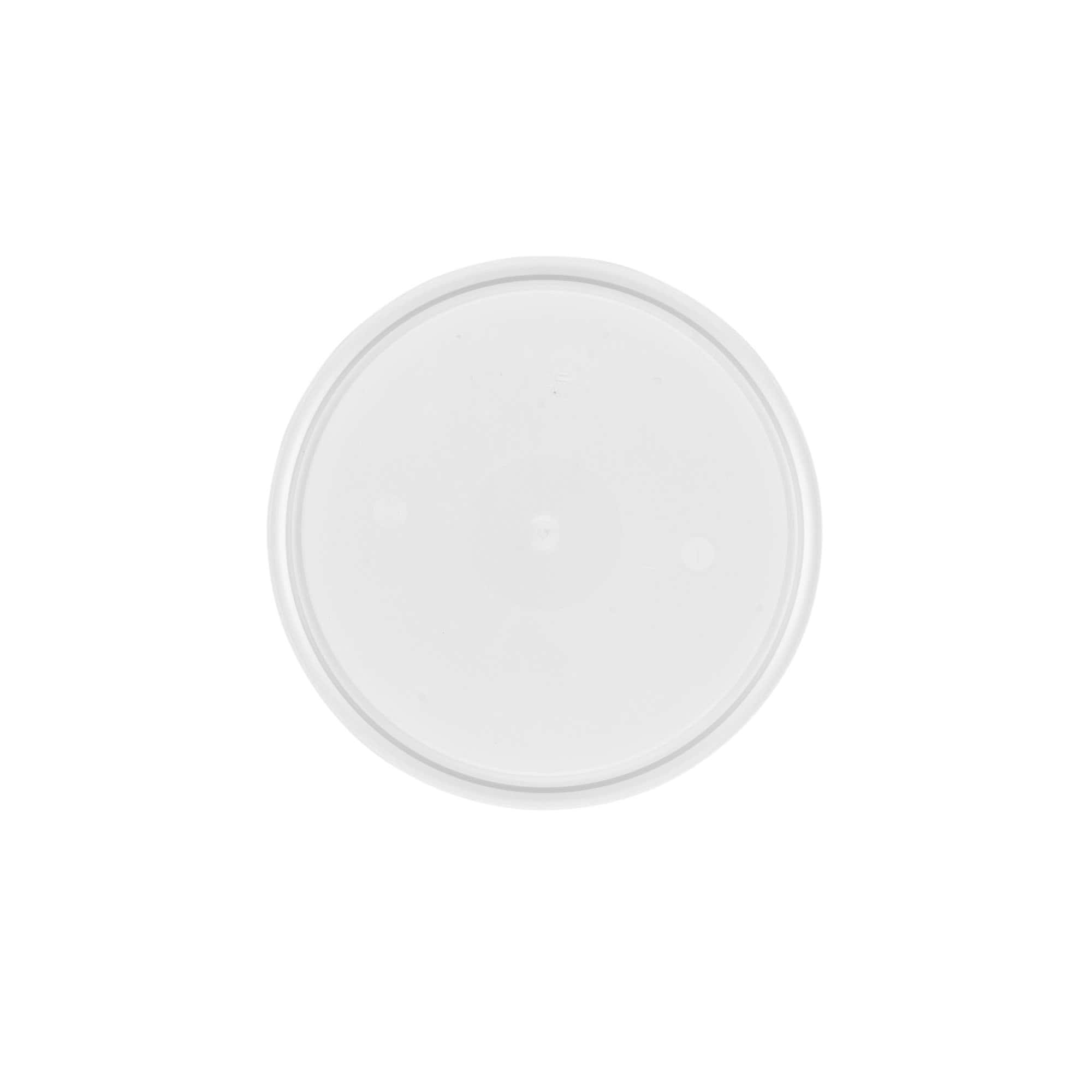 Lokks for 0,6 l bøtte, PP-plast, hvit
