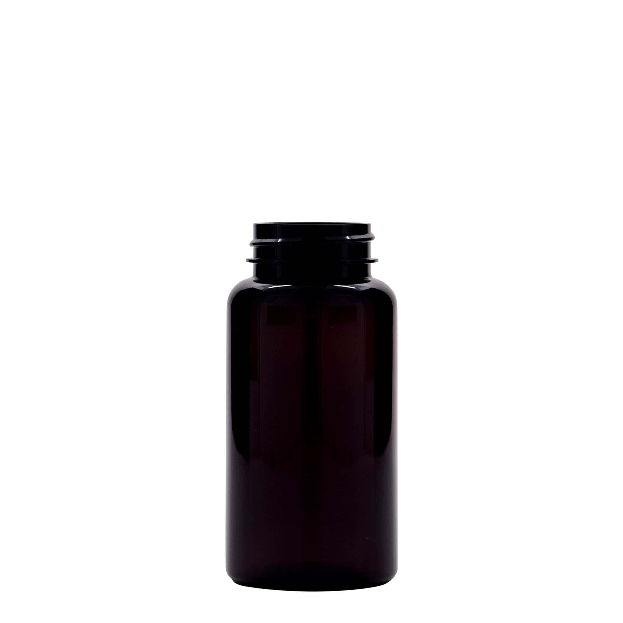 150 ml PET-packer, plast, brun, åpning: GPI 38/400 150 ml PET-packer, plast, brun, åpning: GPI 38/400