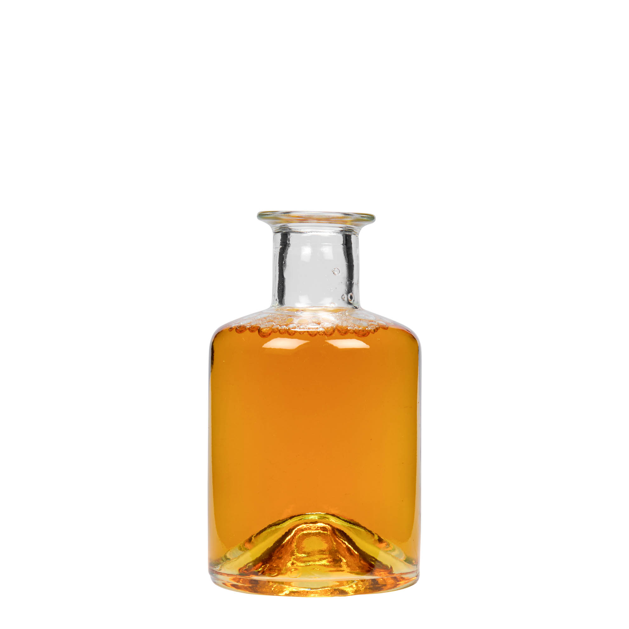 200 ml glassflaske apoteker, åpning: kork
