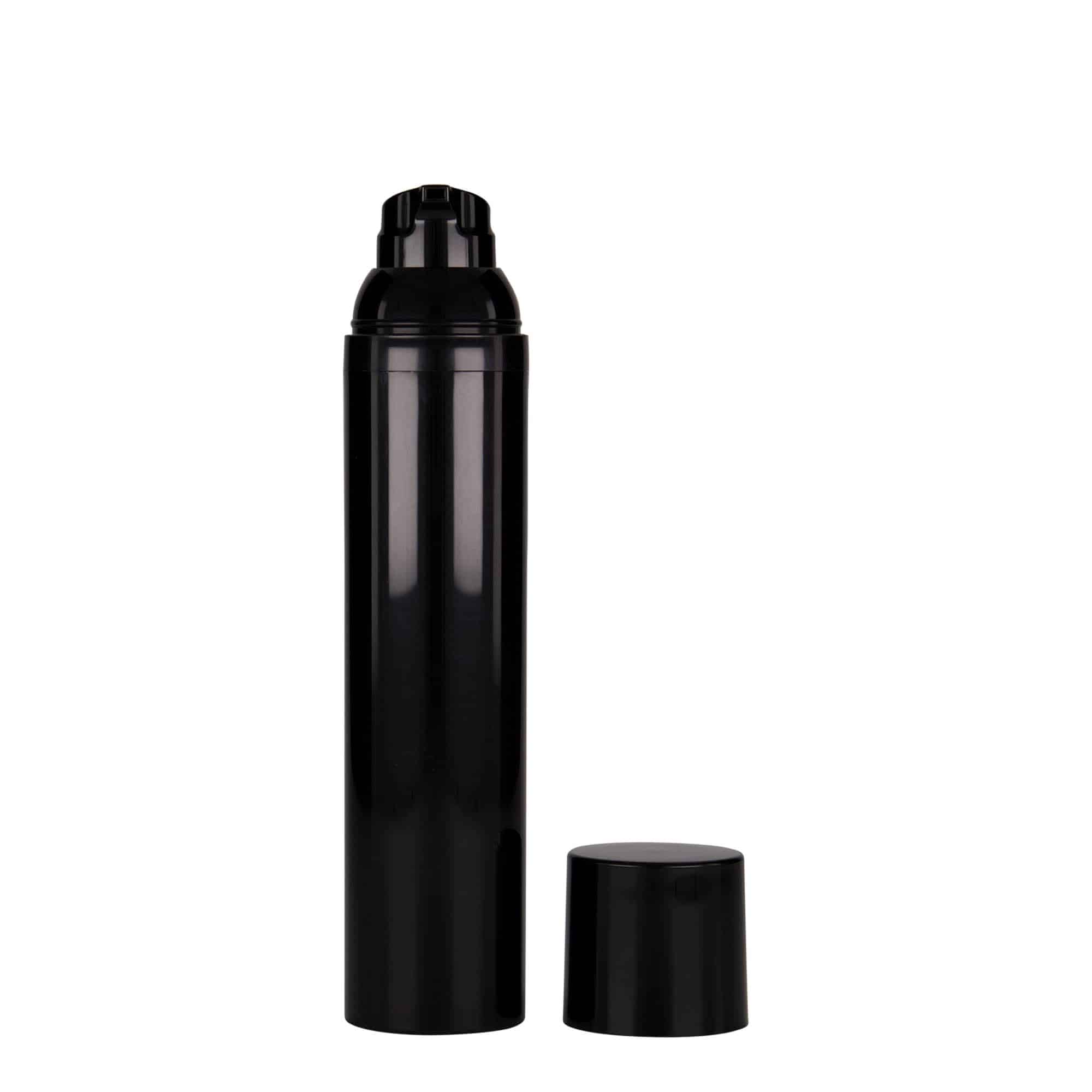 100 ml airless dispenser 'Mezzo', PP-plast, svart