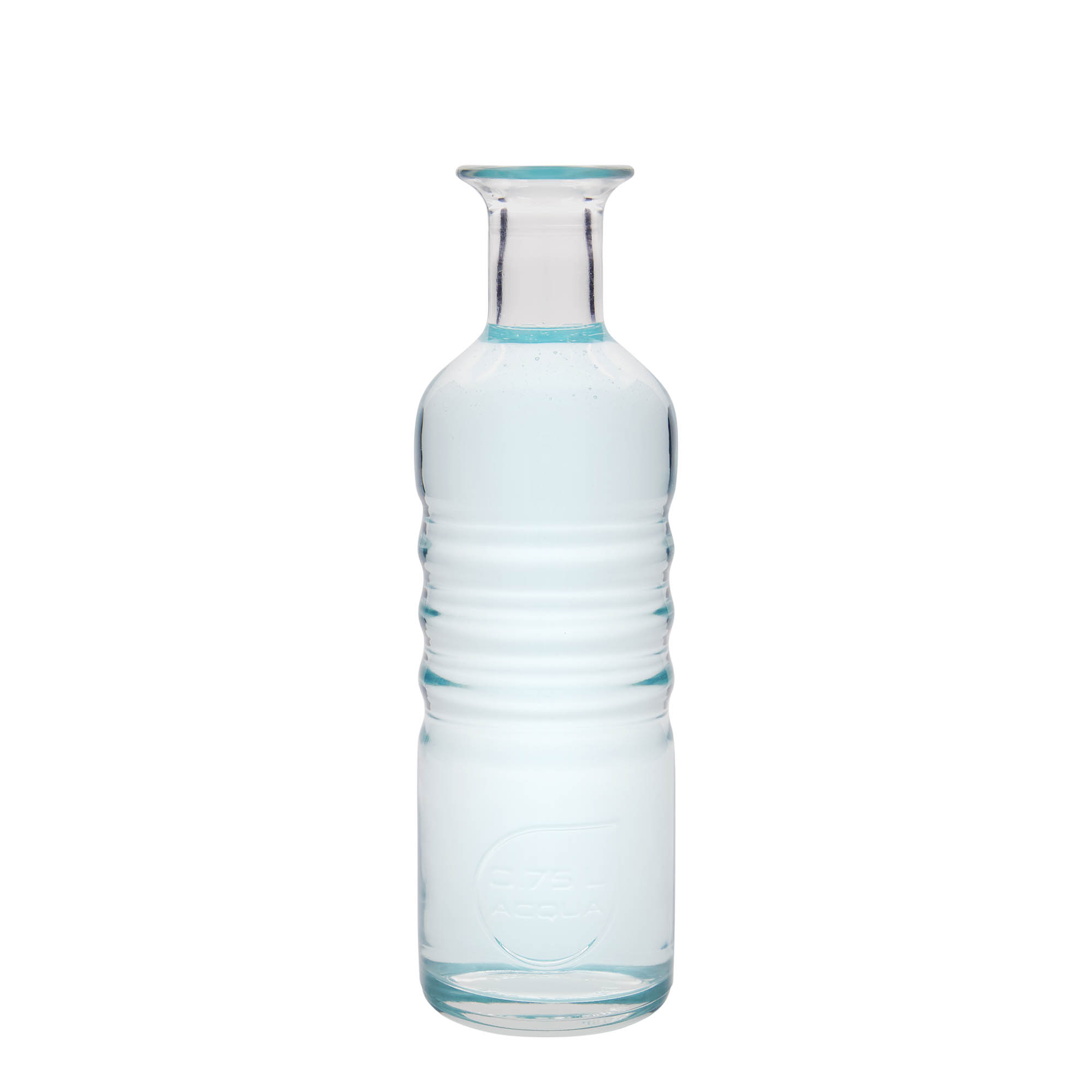 750 ml glassflaske 'Optima Acqua', åpning: kork