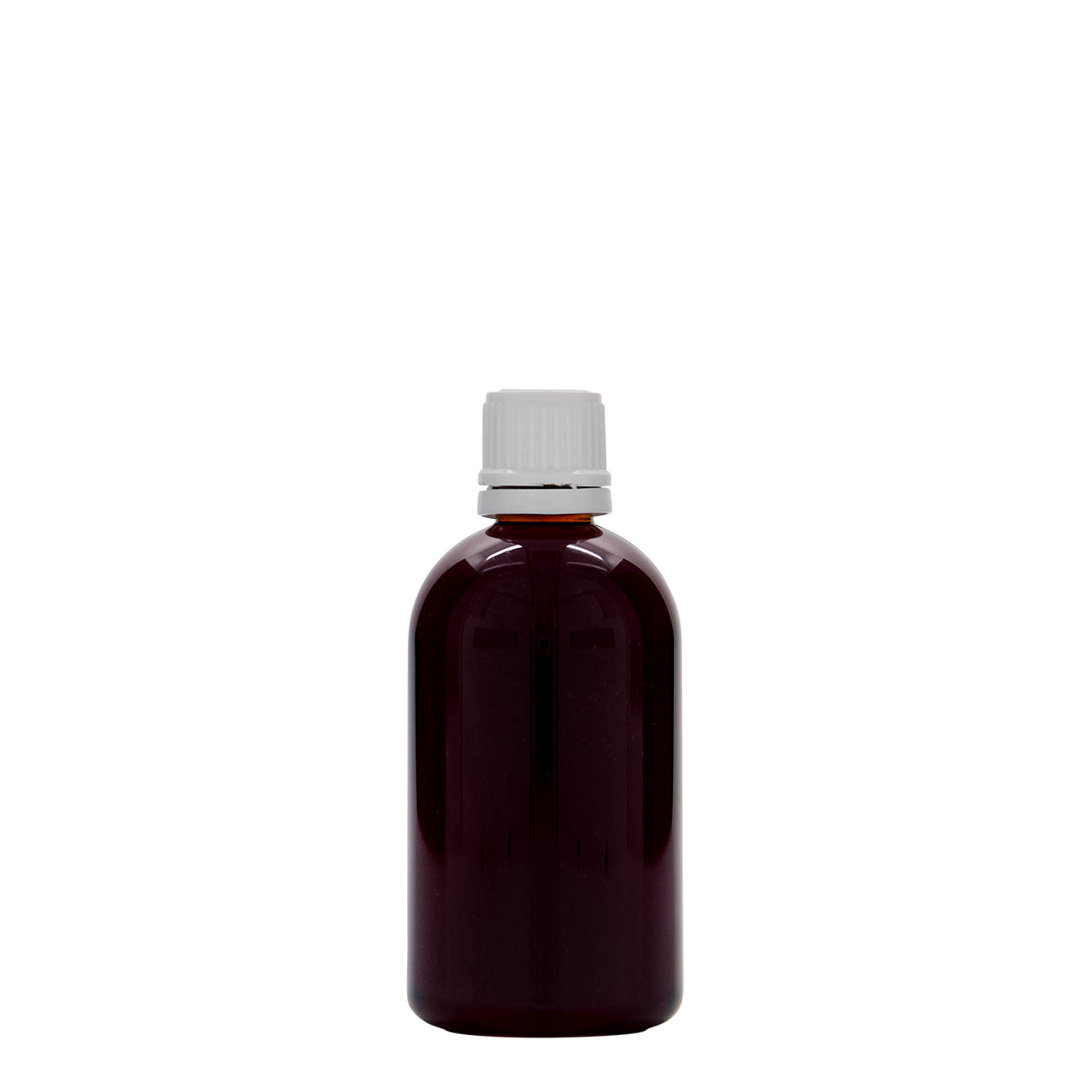 100 ml PET-medisinflaske 'Easy Living', plast, åpning: DIN 18