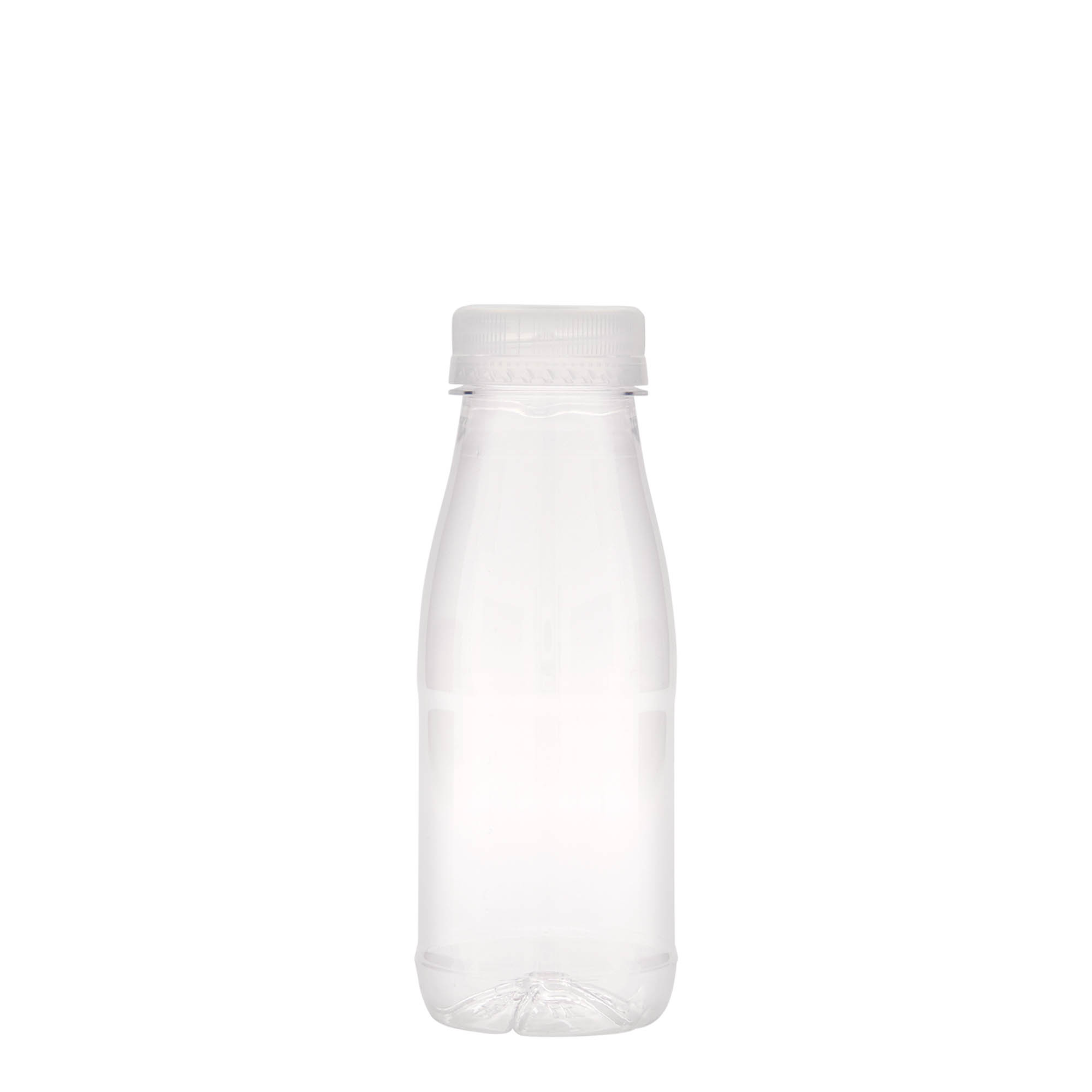 250 ml PET-flaske 'Melk og Juice', plast, åpning: 38 mm