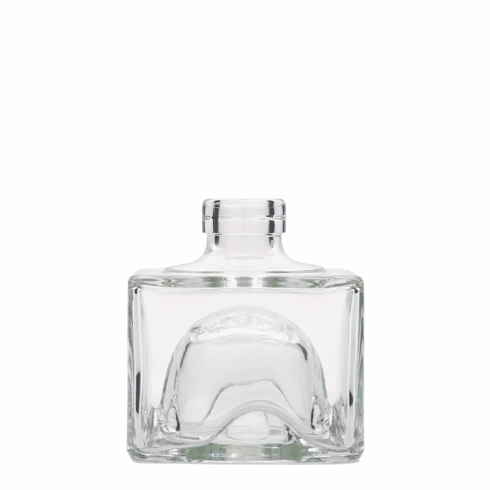 200 ml glassflaske "Cocolores", kvadratisk, åpning: Kork 200 ml glassflaske "Cocolores", kvadratisk, åpning: Kork