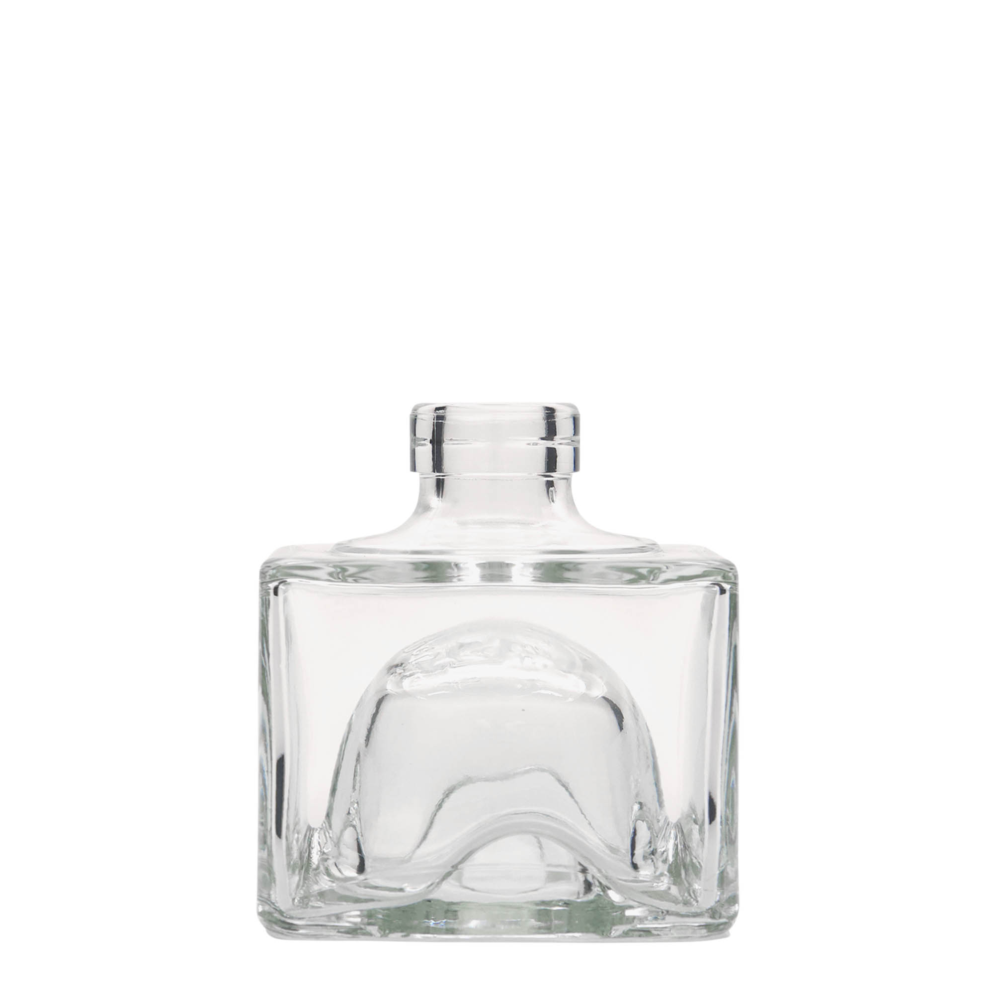 200 ml glassflaske 'Cocolores', firkantet, åpning: kork 200 ml glassflaske 'Cocolores', firkantet, åpning: kork