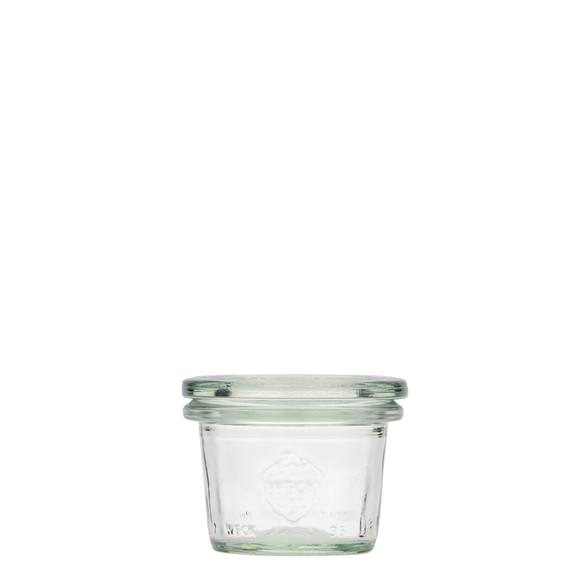 35 ml WECK-sturzglass, åpning: rundkant 35 ml WECK-sturzglass, åpning: rundkant
