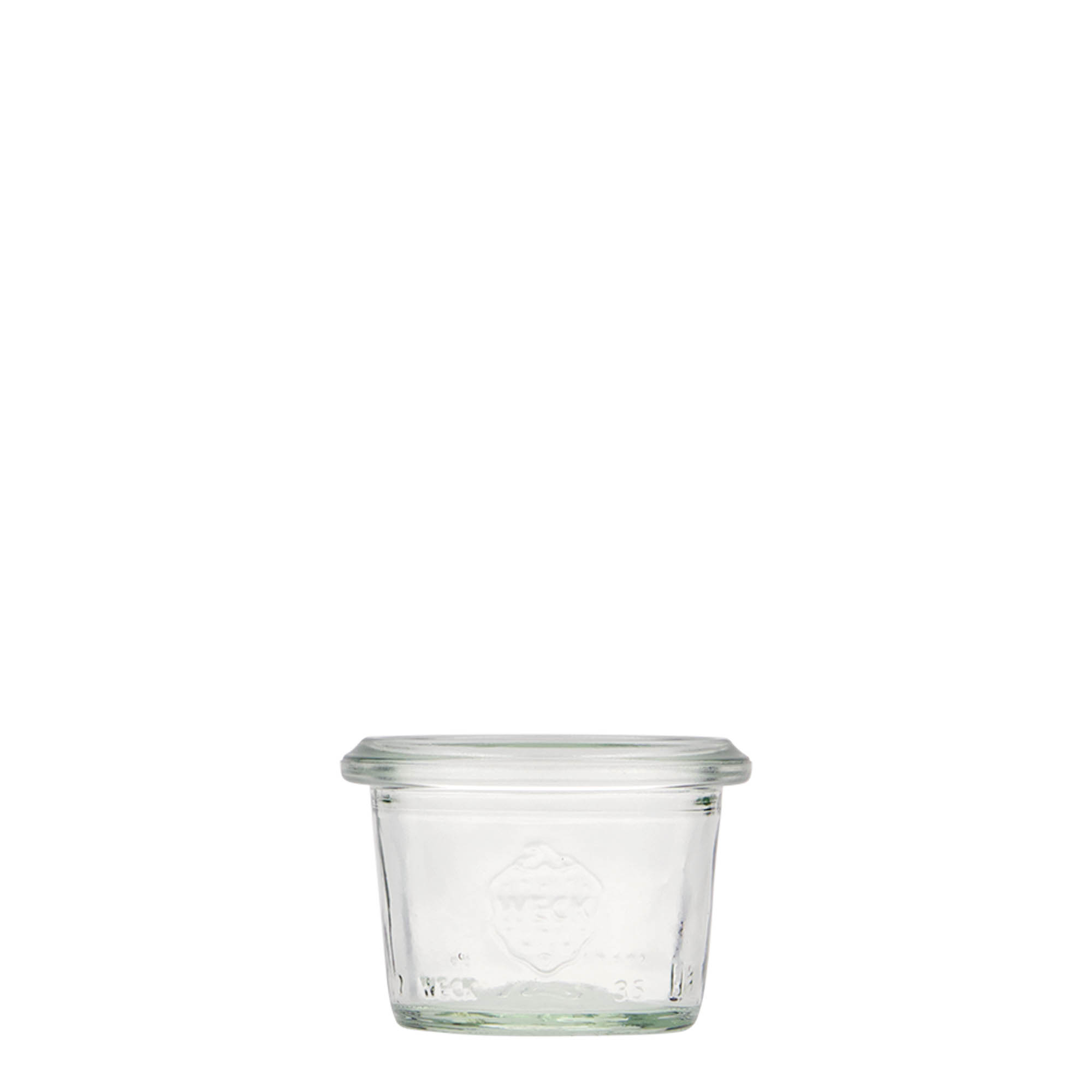35 ml WECK-sturzglass, åpning: rundkant 35 ml WECK-sturzglass, åpning: rundkant