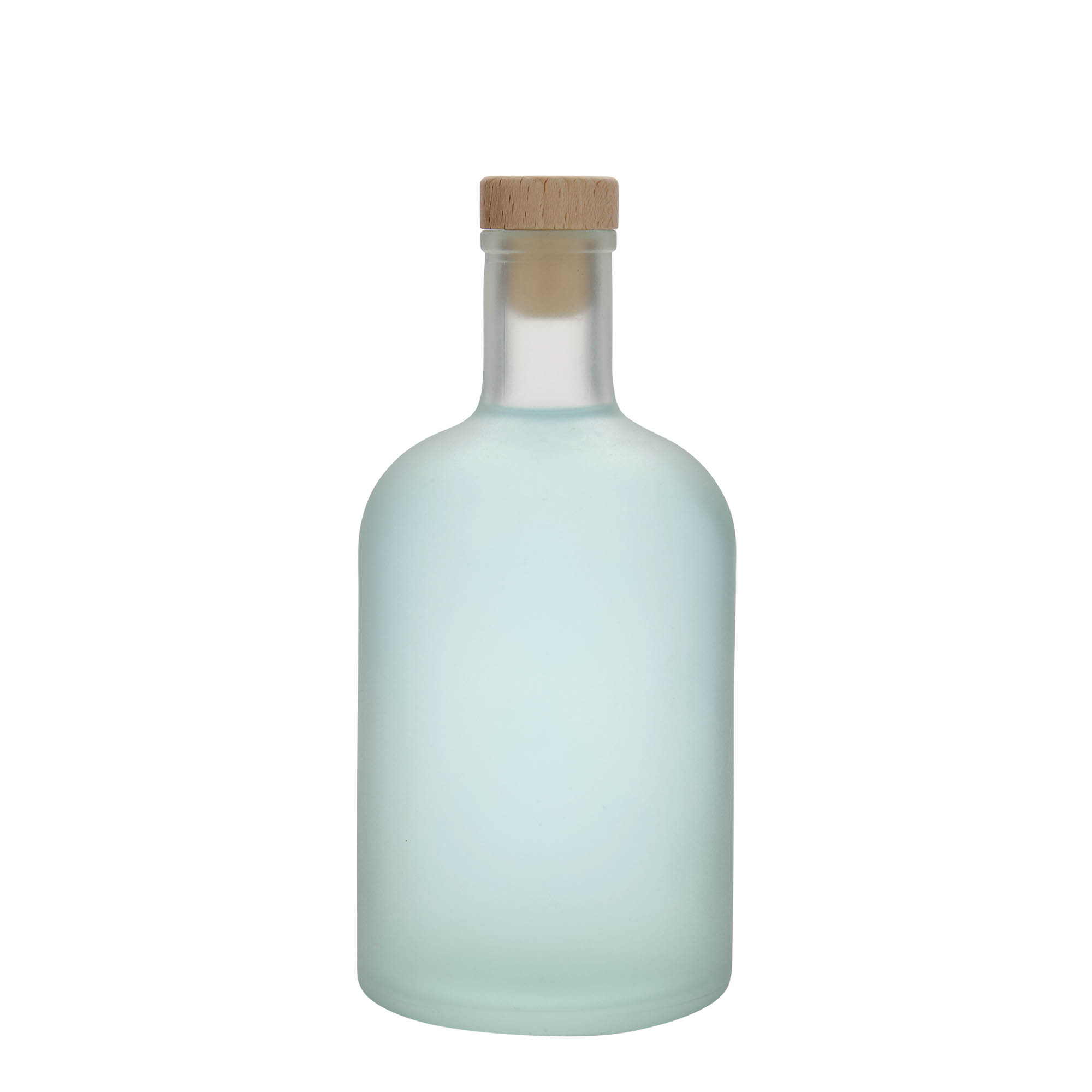 700 ml glassflaske 'Gerardino', frostet, åpning: kork