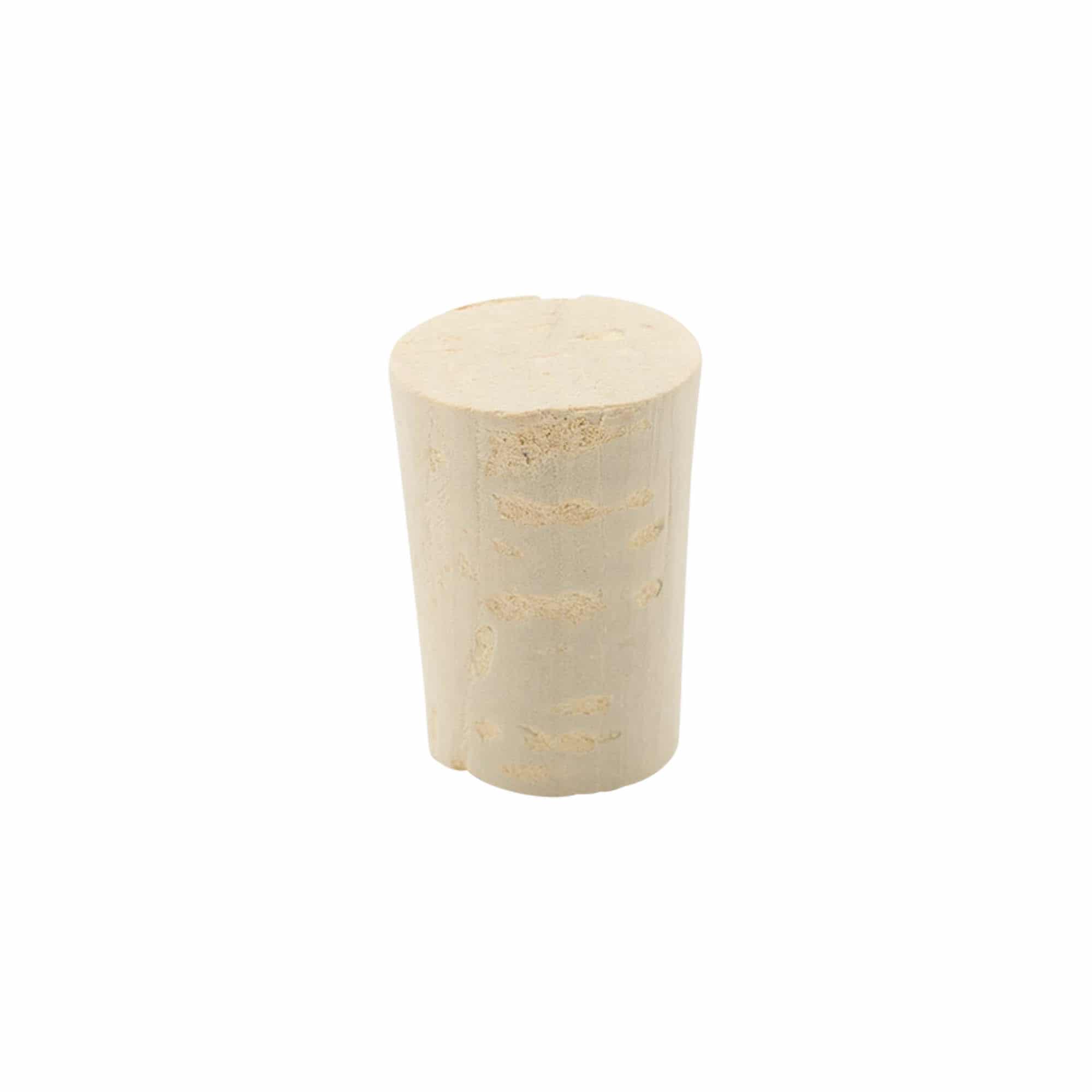 Spiss kork 19-23 x 33, presskork, beige, for åpning: Kork