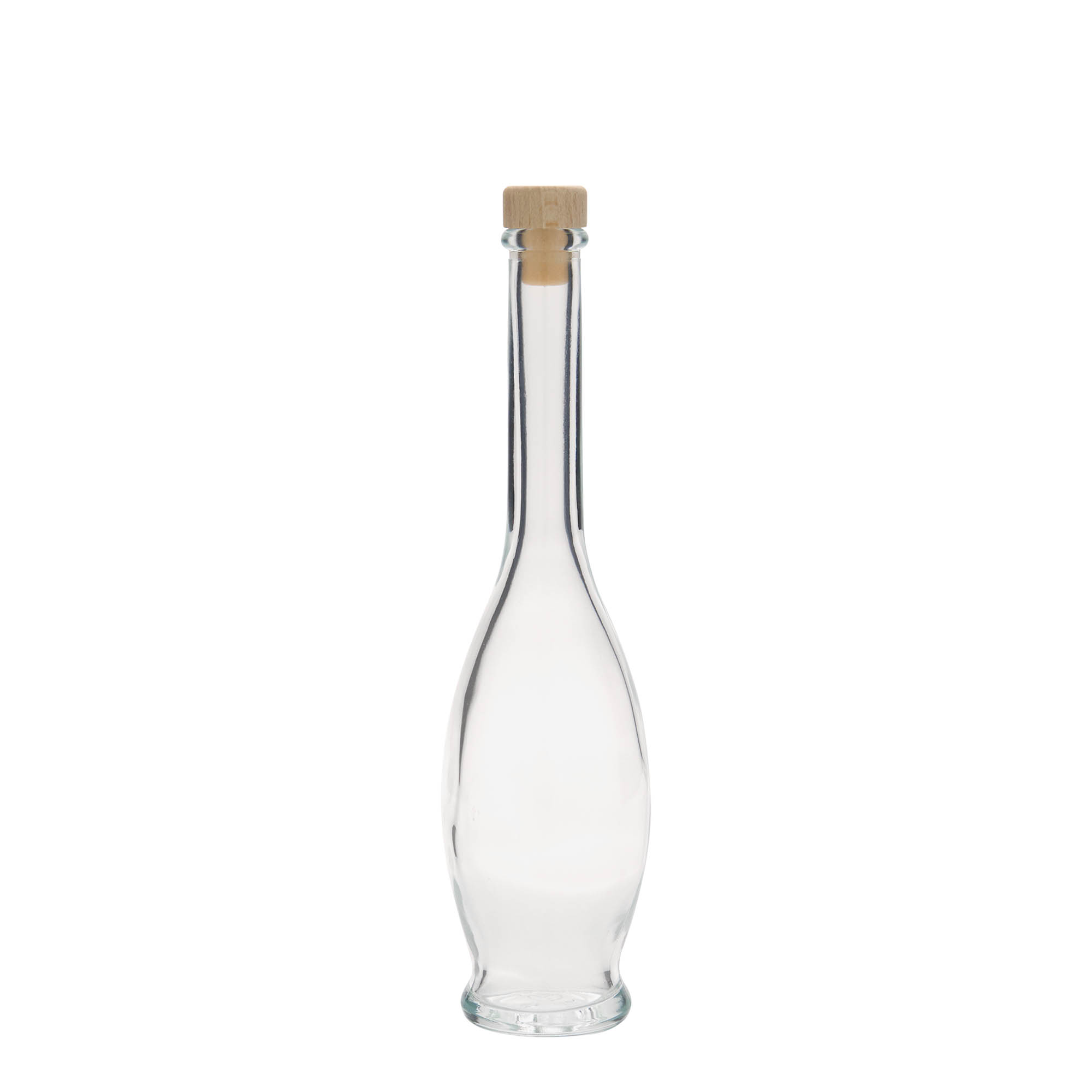 100 ml glassflaske 'Gina', åpning: kork