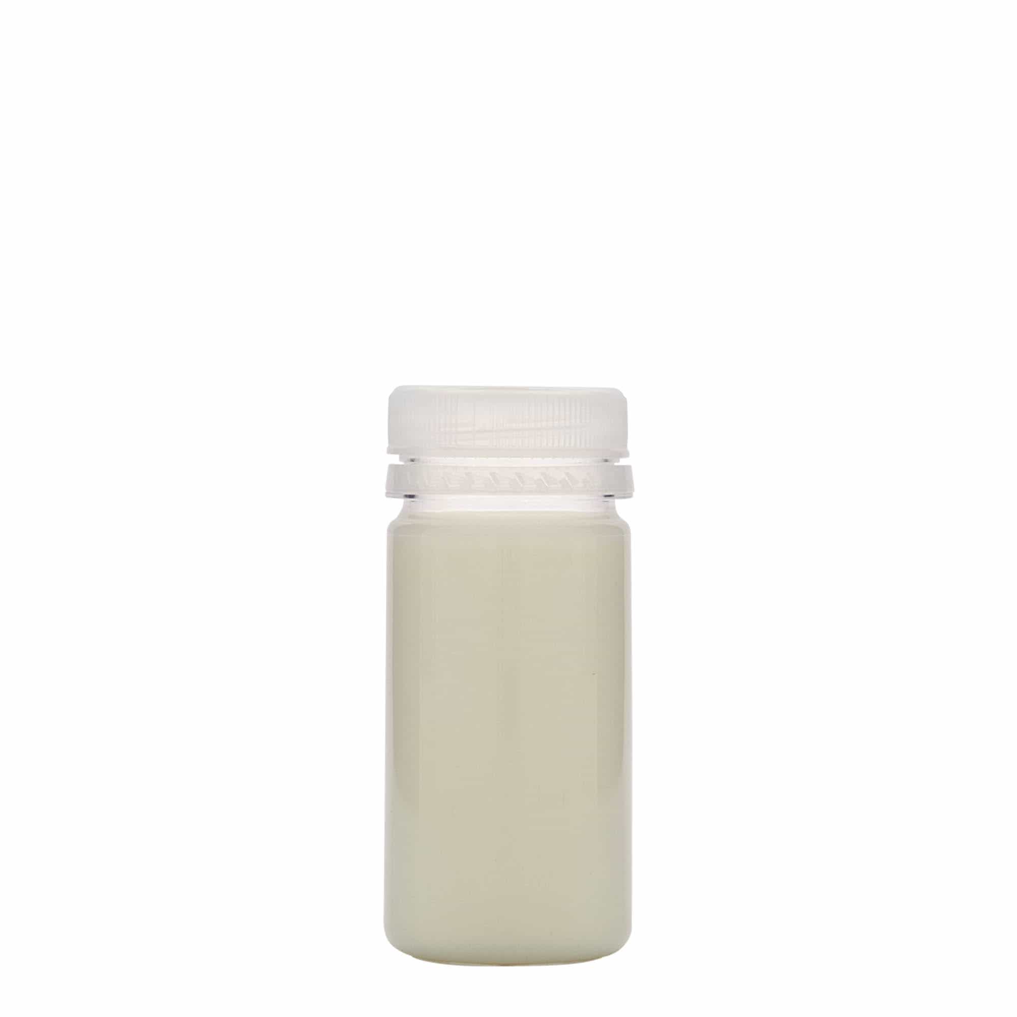 100 ml PET-flaske 'Everytime', plast, åpning: 38 mm