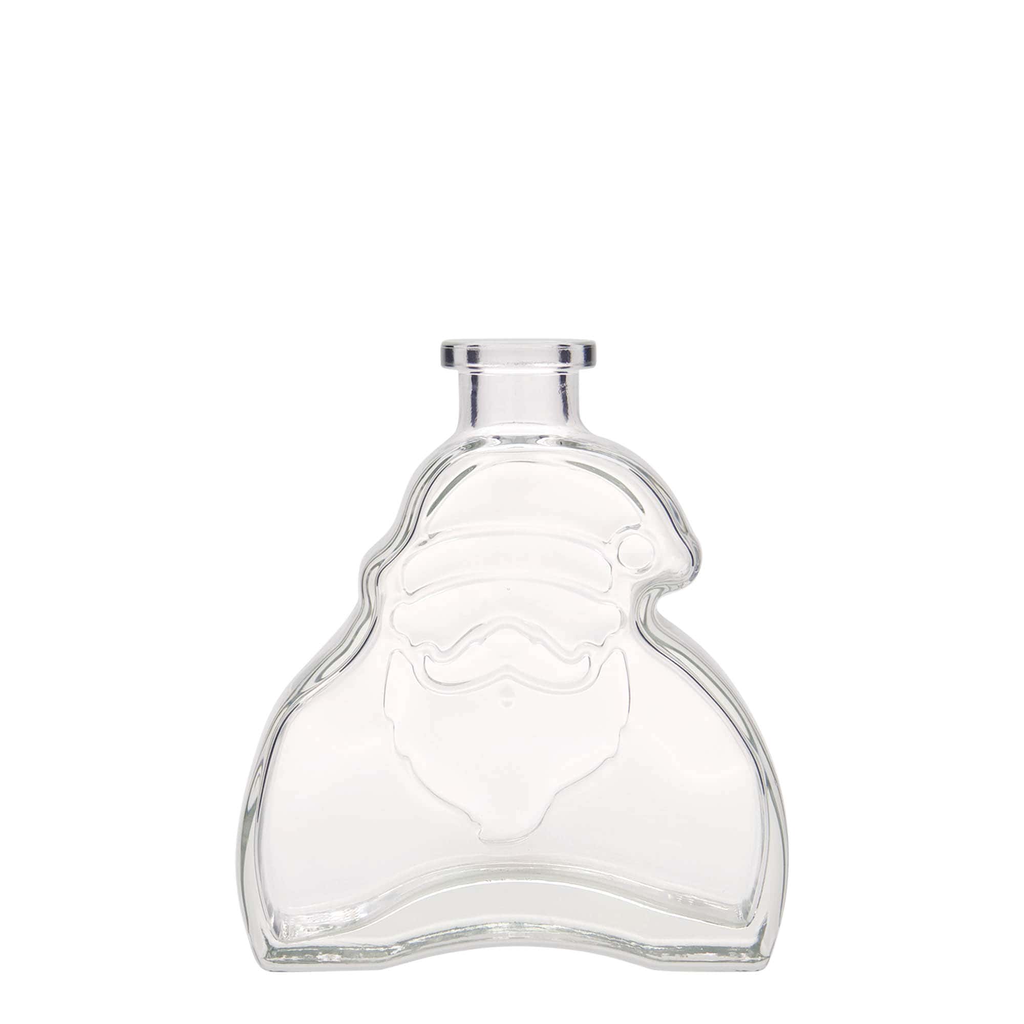 200 ml glassflaske "Santa Claus", åpning: Kork 200 ml glassflaske "Santa Claus", åpning: Kork