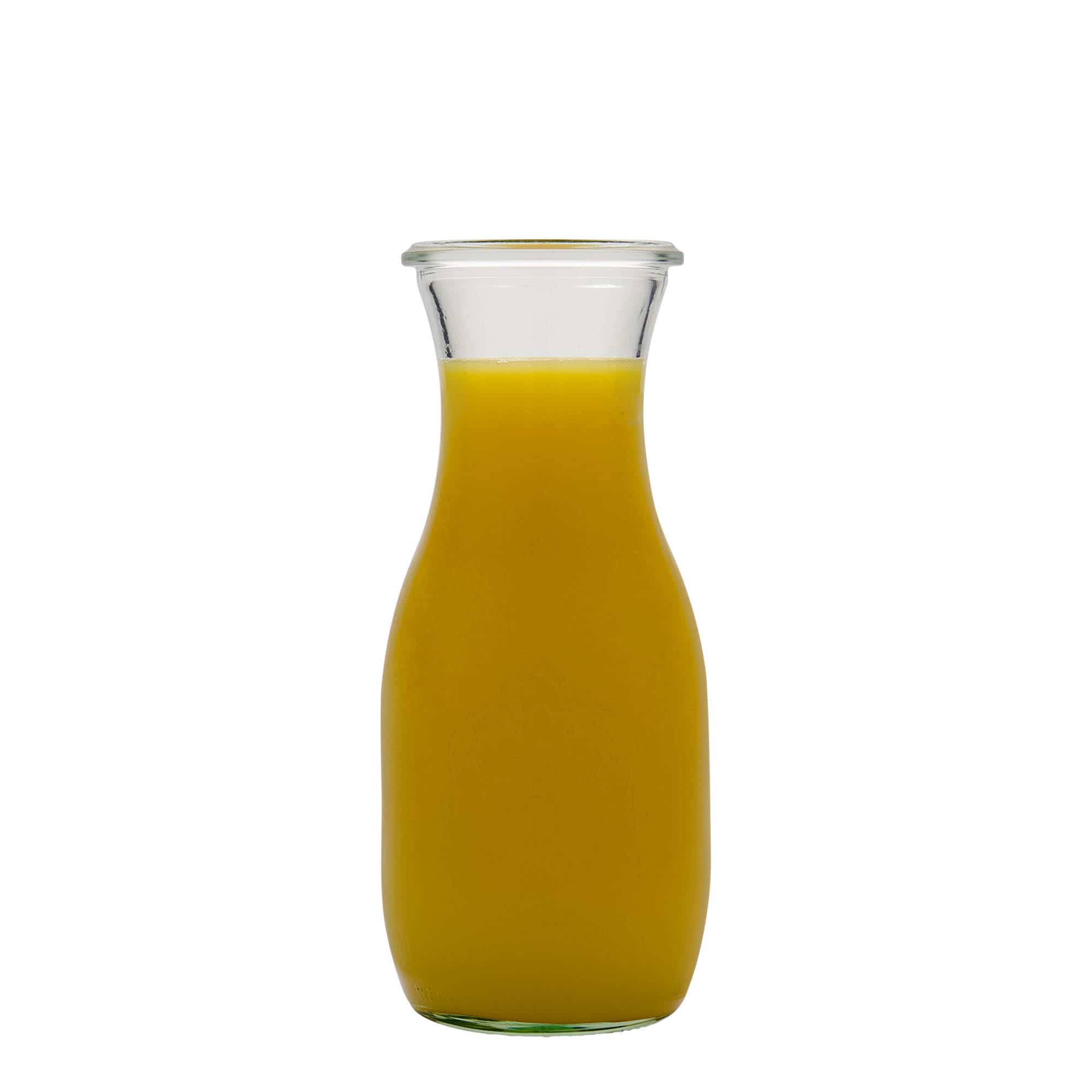 500 ml WECK-saftflaske, åpning: rund kant