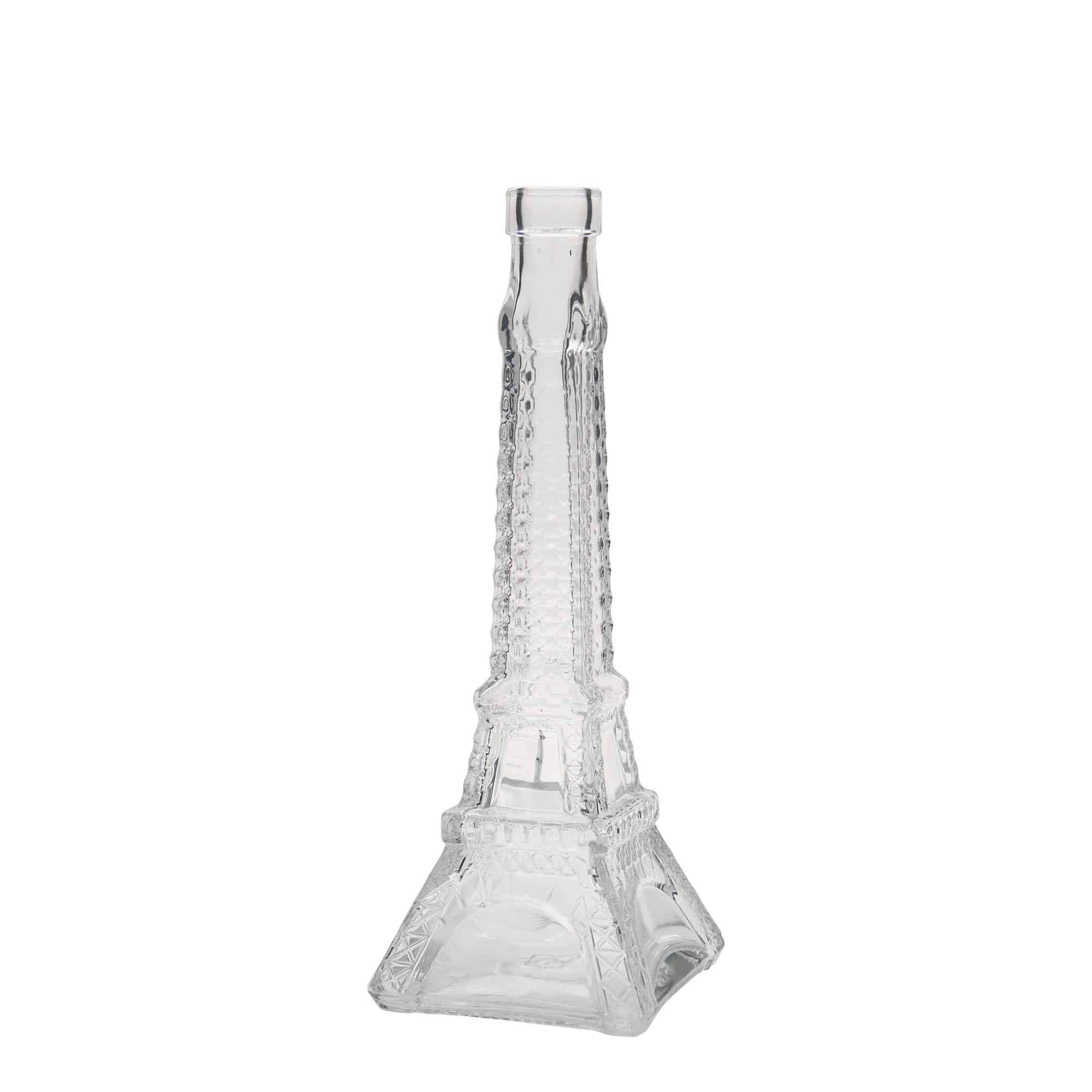 200 ml glassflaske "Eiffeltårnet", åpning: Kork