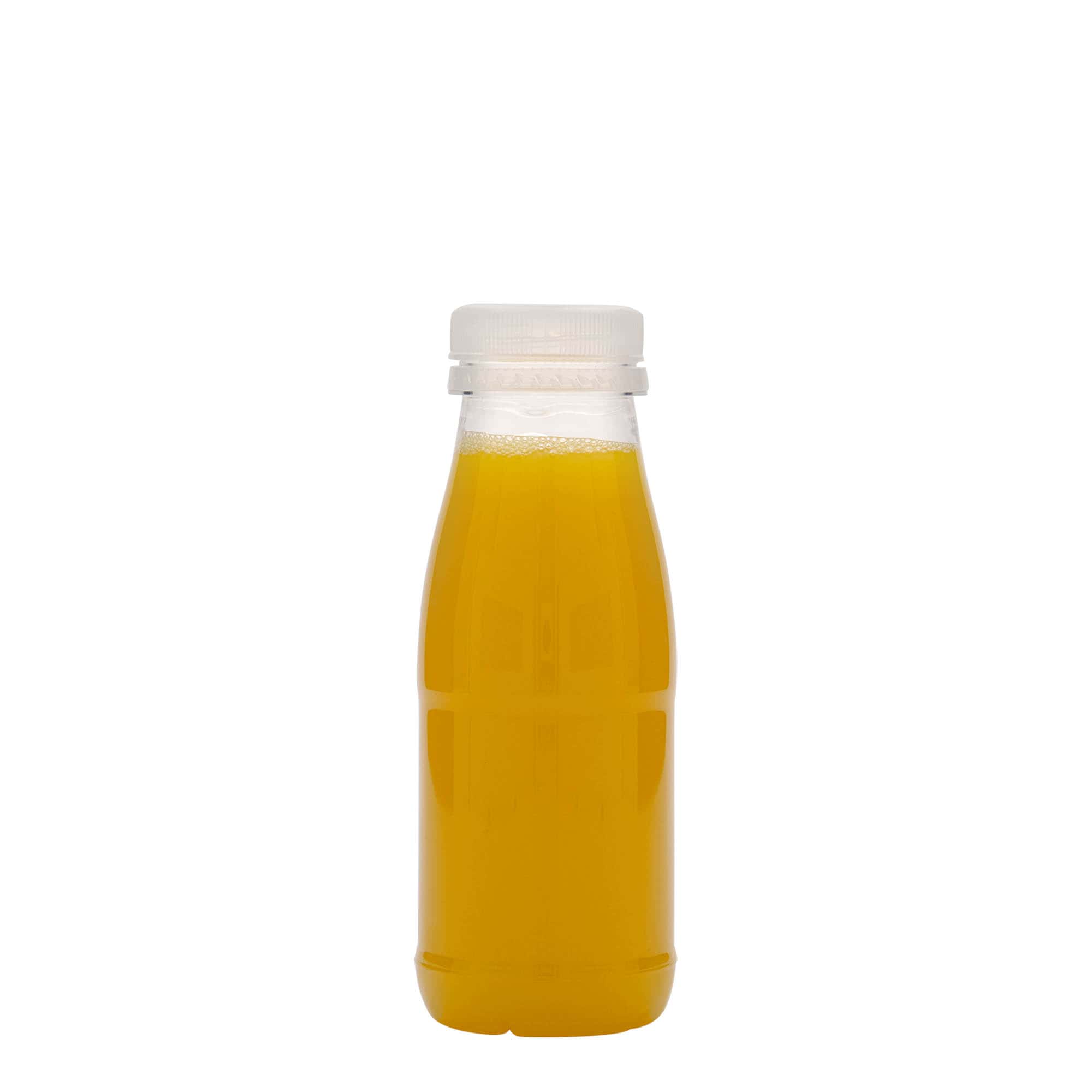 250 ml PET-flaske 'Melk og Juice', plast, åpning: 38 mm