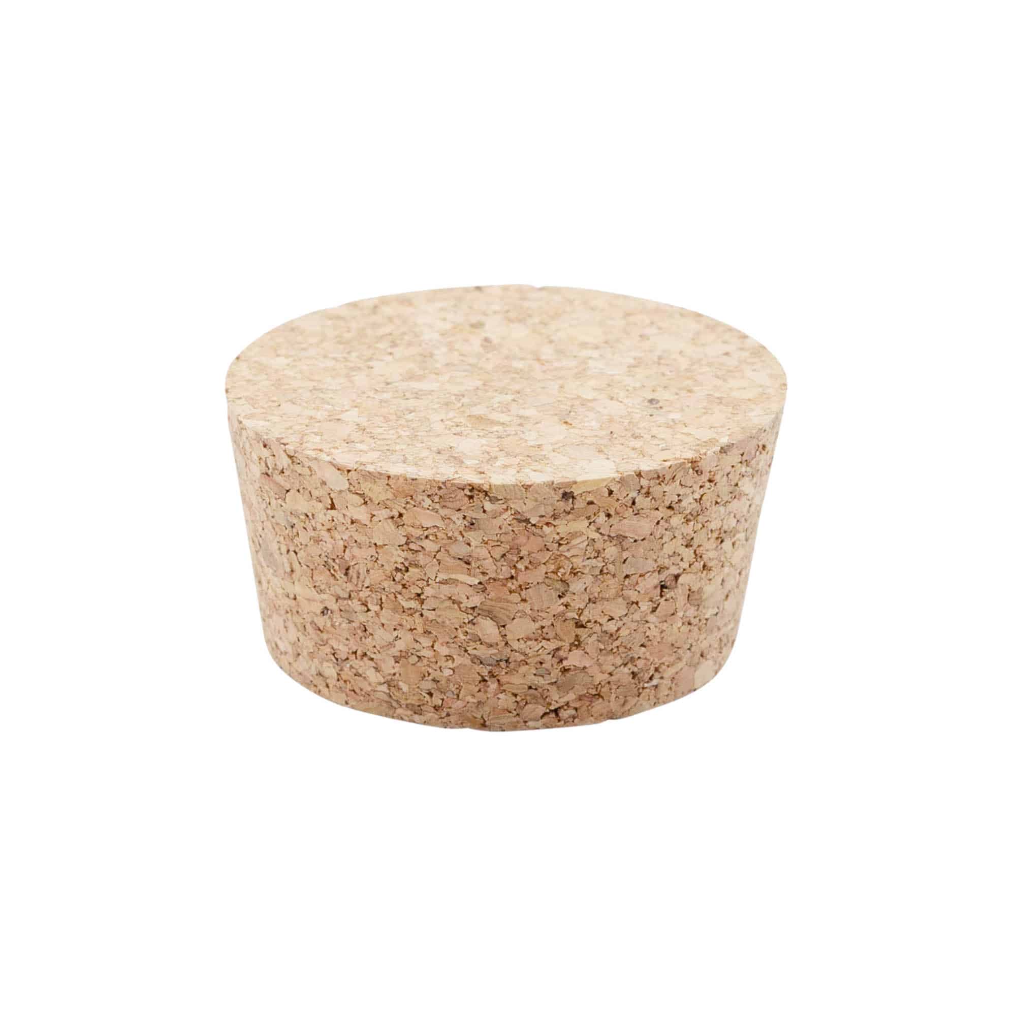 Spiss kork 44-51 x 27, presskork, beige, for åpning: Kork Spiss kork 44-51 x 27, presskork, beige, for åpning: Kork
