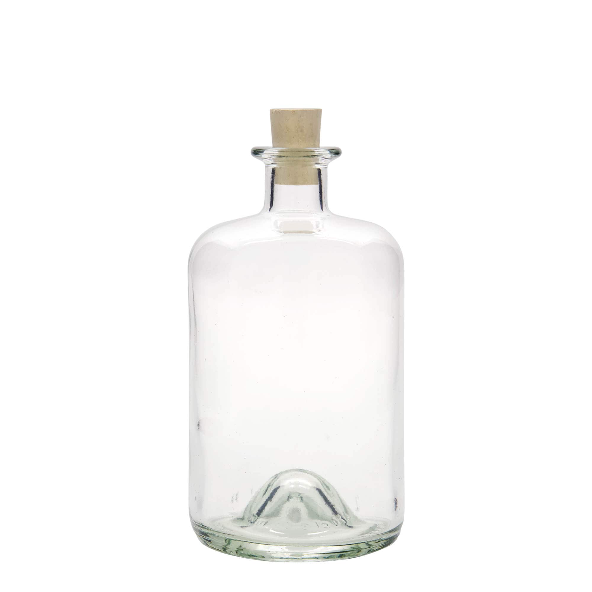 700 ml glassflaske apoteker, åpning: kork