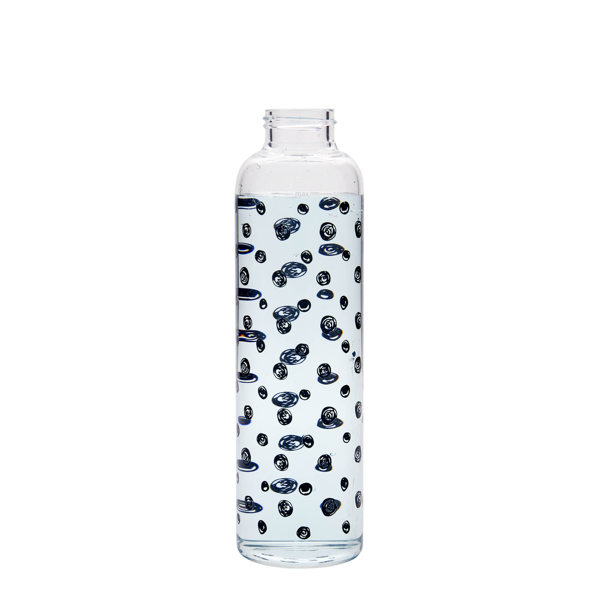 500 ml drikkeflaske 'Perseus - svarte prikker', åpning: skrukork
