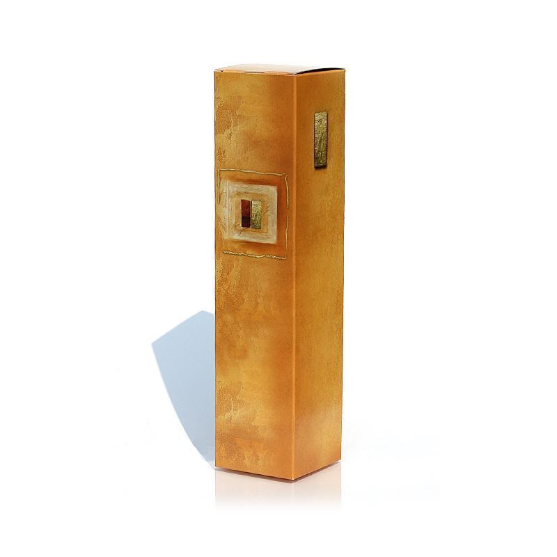 Gaveeske 'Impuls', rektangulær, papp, leire Gaveeske 'Impuls', rektangulær, papp, leire