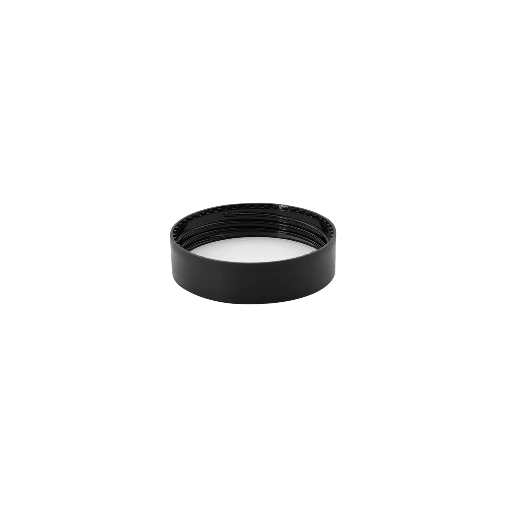 Skrukork for 30 ml 'Antonella', PP-plast, svart