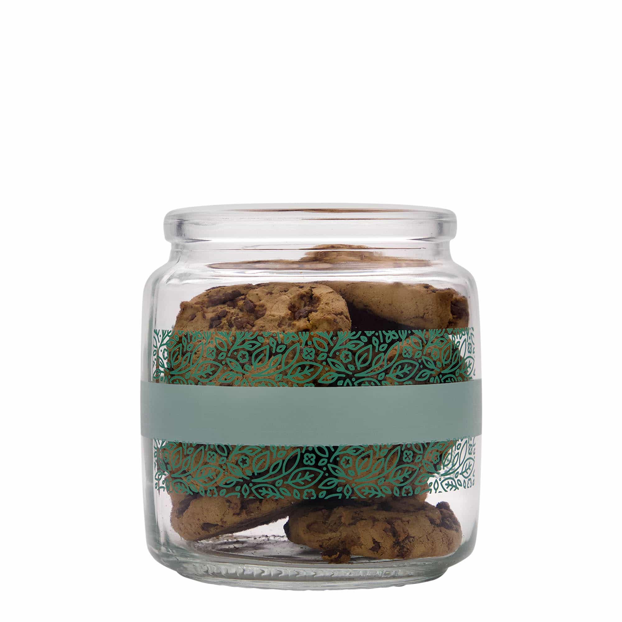 750 ml korkglass 'Giara', motiv: Naturalmente verde, åpning: kork