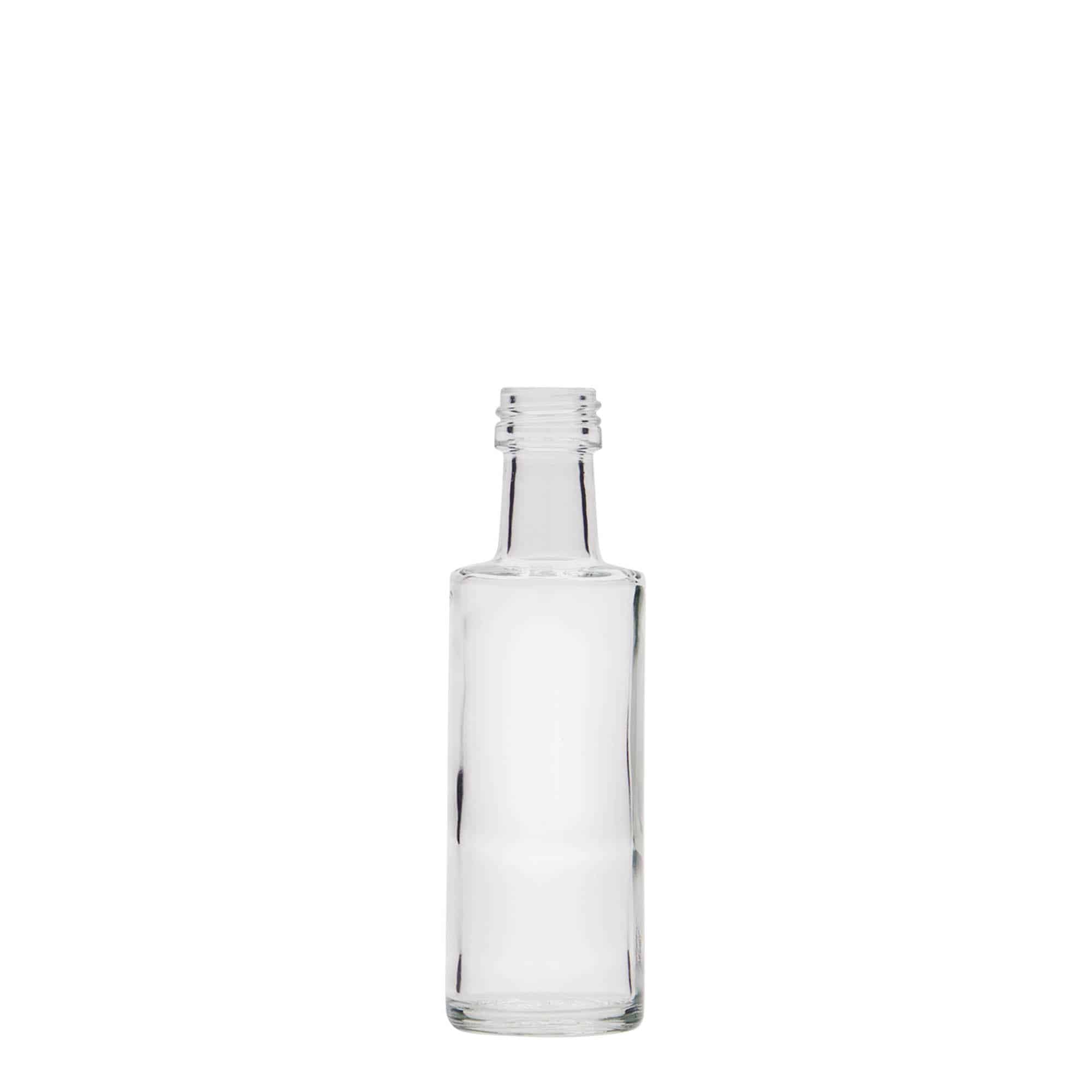 40 ml glassflaske "Dorica", åpning: PP 18 40 ml glassflaske "Dorica", åpning: PP 18