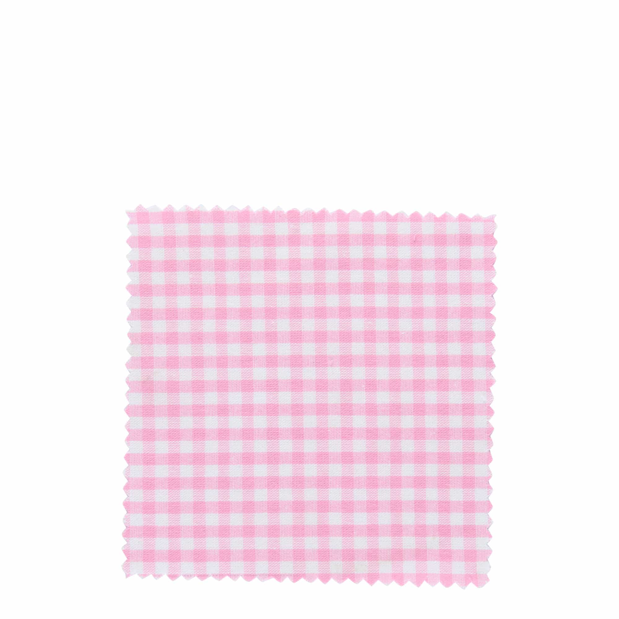 Rutete stoffserviett 12x12, kvadratisk, tekstil, rosa, åpning: TO38-TO53