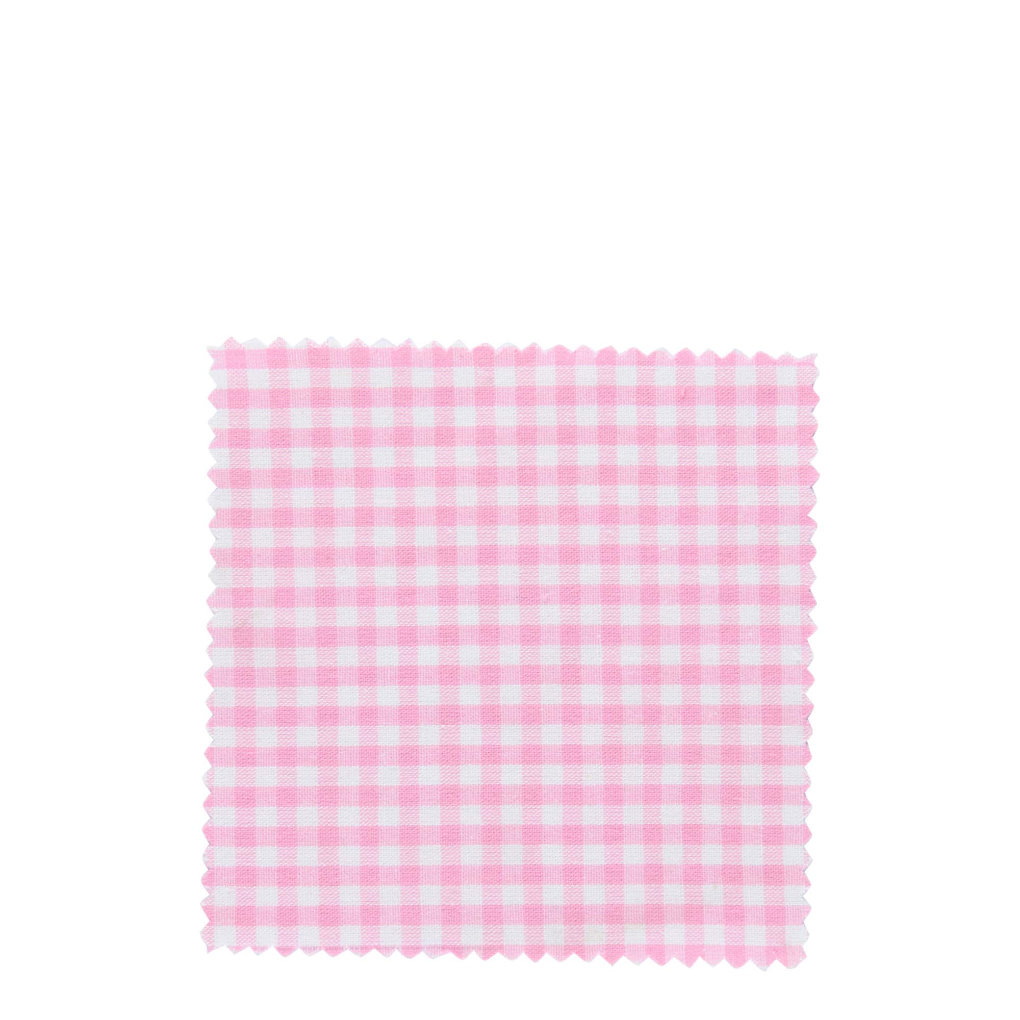 Rutete stoffserviett 12x12, kvadratisk, tekstil, rosa, åpning: TO38-TO53