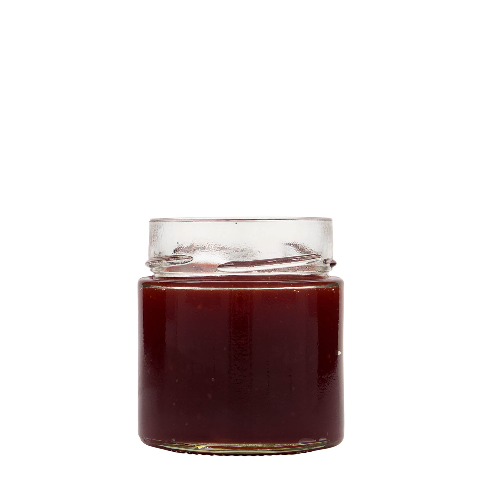 212 ml rundt glass 'Balu', åpning: ekstra dyp twist-off (EDTO 70)