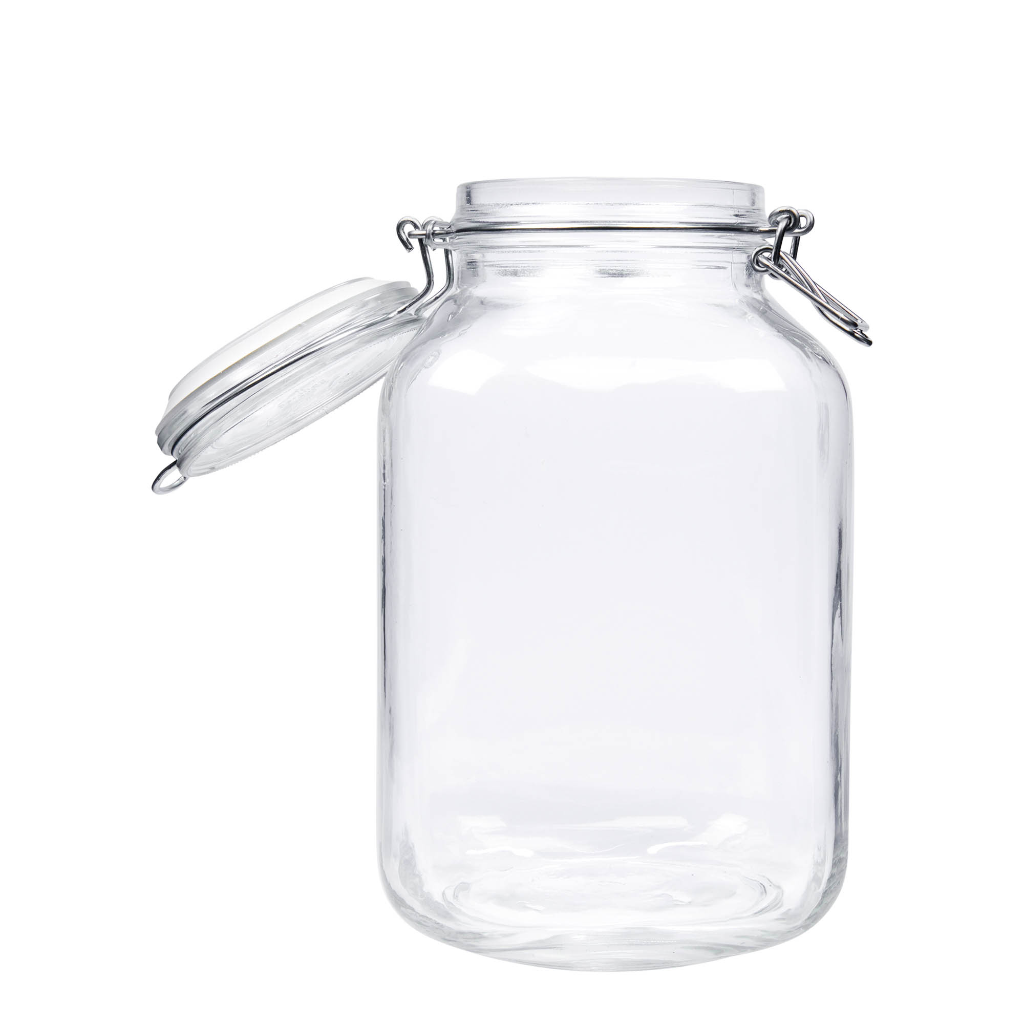 3.000 ml trådspenneglass 'Fido', firkantet, åpning: trådspennelokk 3.000 ml trådspenneglass 'Fido', firkantet, åpning: trådspennelokk
