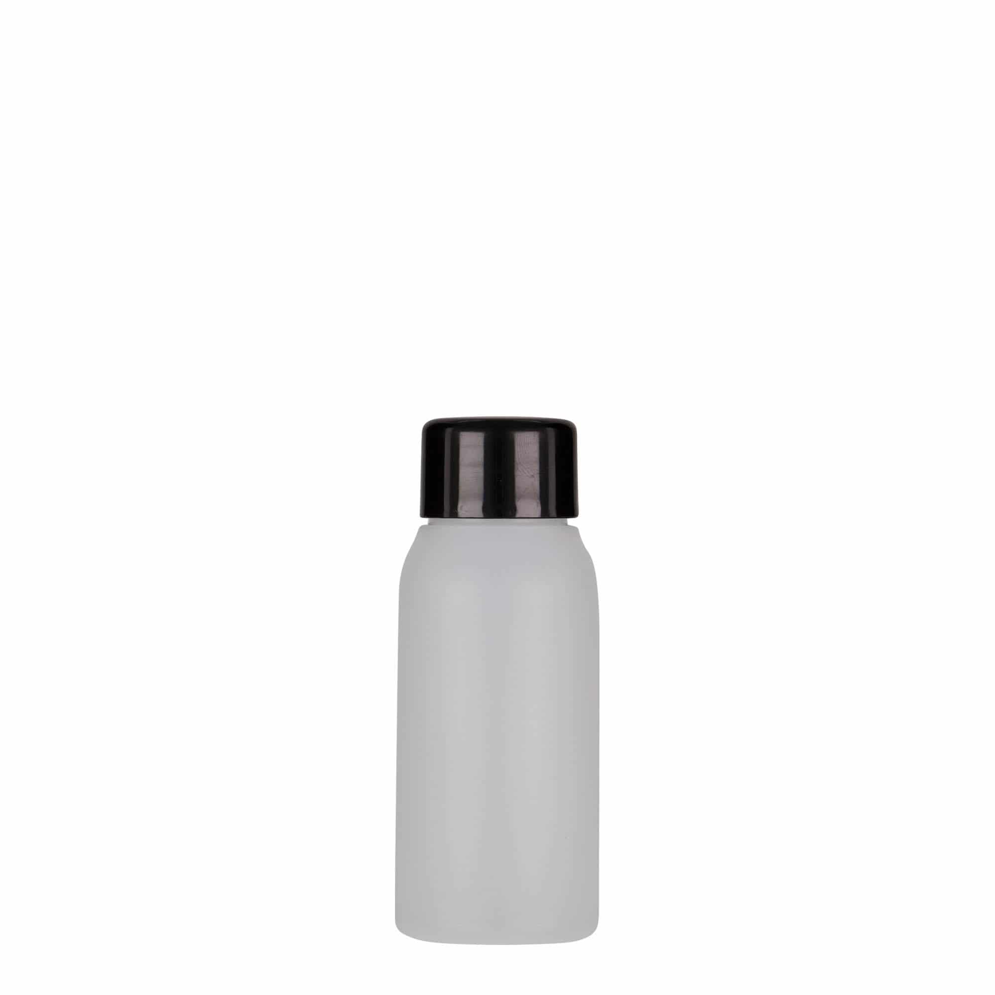 50 ml plastflaske "Tuffy", HDPE, natur, åpning: GPI 24/410