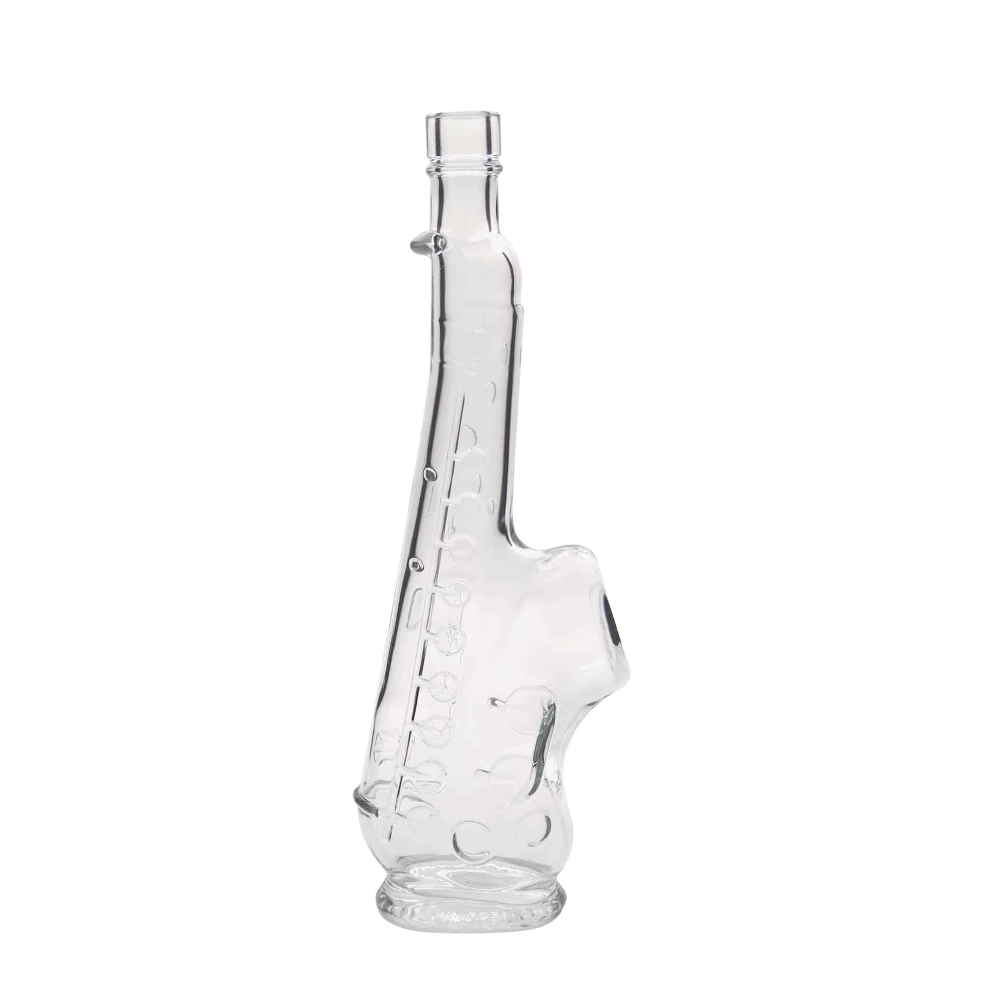 500 ml glassflaske "Saksofon", åpning: Kork 500 ml glassflaske "Saksofon", åpning: Kork