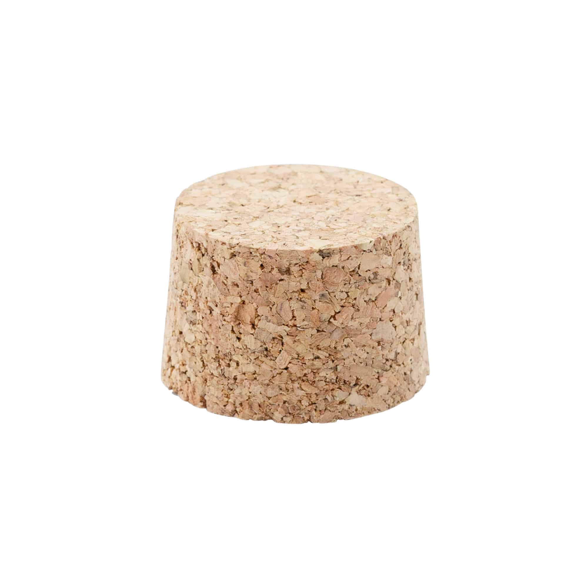 Spisskork 38-42 x 27, presskork, beige, for munningsåpning: kork