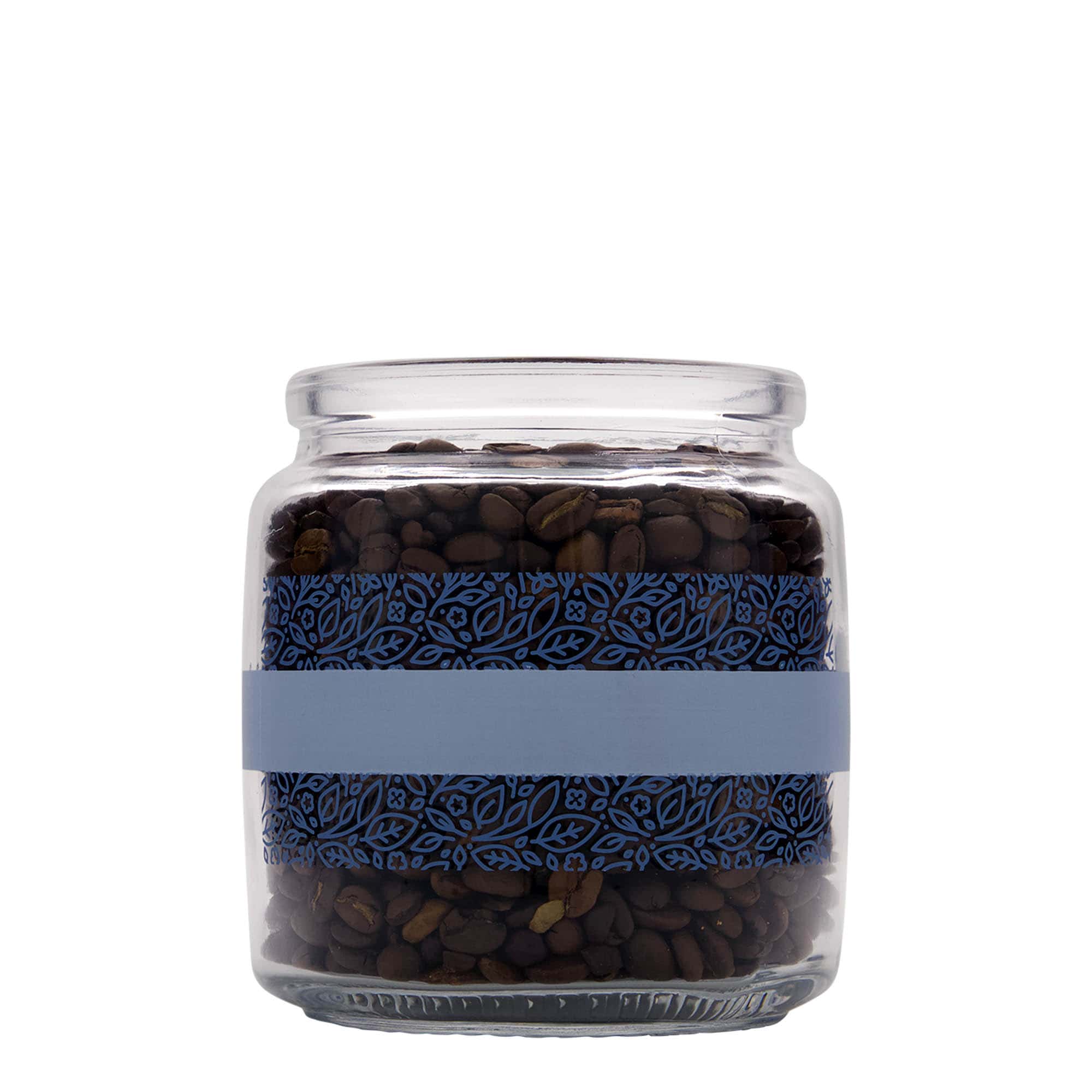750 ml korkglass 'Giara', motiv: Naturalmente blu, åpning: kork